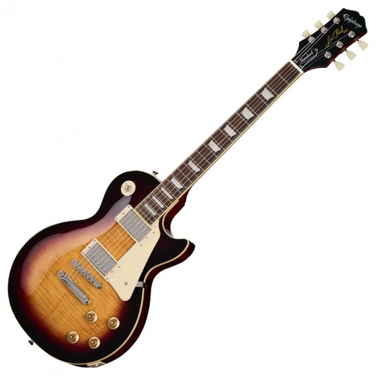 Epiphone Les Paul Standard 50s Figured (Incl. Premium Gig Bag) | Bourbon Burst - Image 2