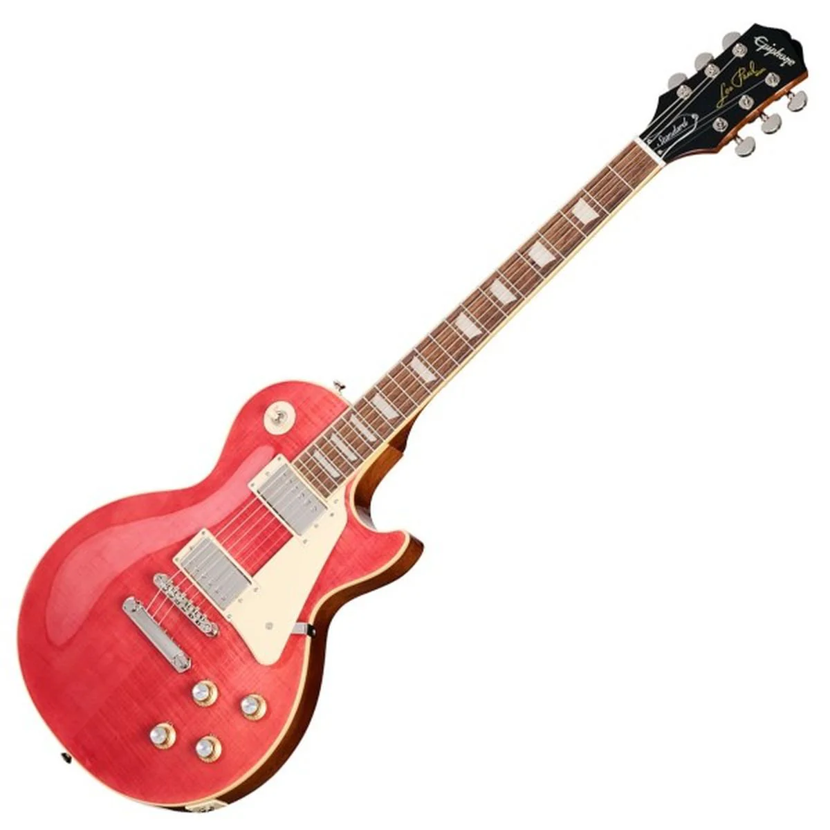 Epiphone Les Paul Standard 60s Figured (Incl. Premium Gig Bag); Fuchsia - Image 2