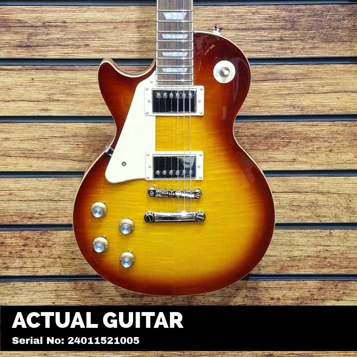Epiphone Les Paul Standard 60s (Left-handed) | Bourbon Burst - Image 2