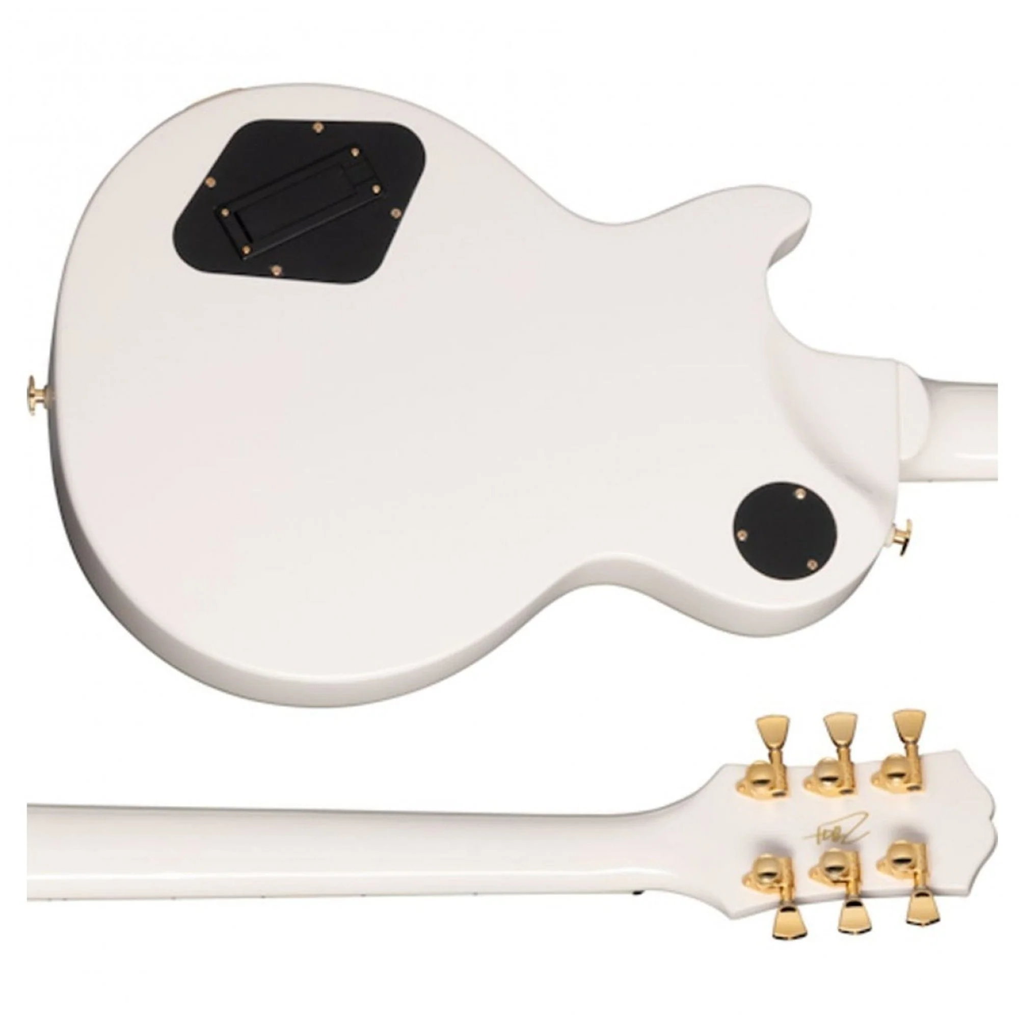 Epiphone Matt Heafy Les Paul Custom Origins (Incl. Hard Case); Bone White - Image 6