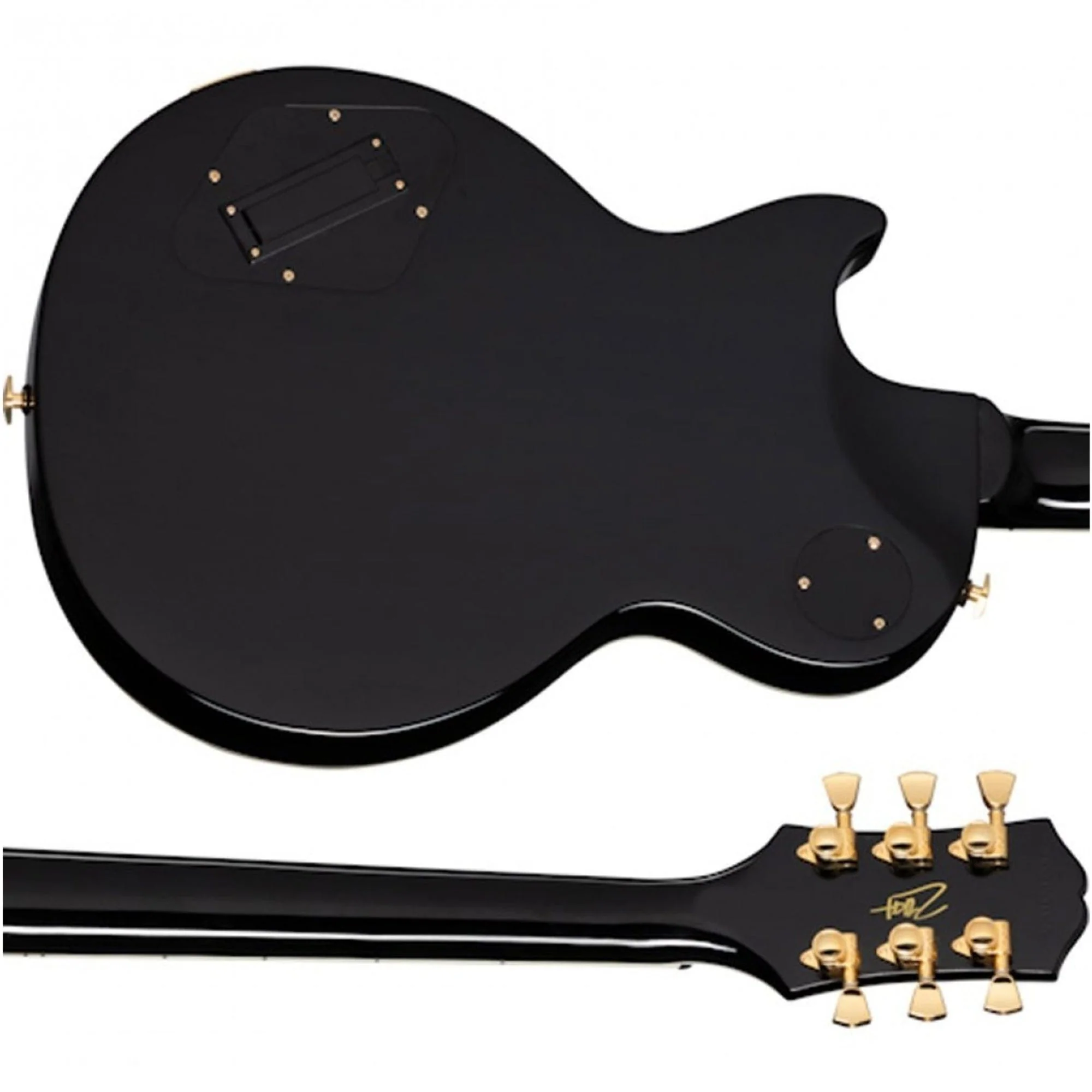 Epiphone Matt Heafy Les Paul Custom Origins (Incl. Hard Case); Ebony - Image 7