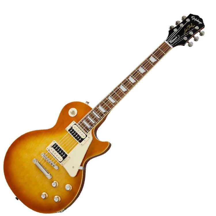 Epiphone Les Paul Classic Honeyburst Guitar - Image 2