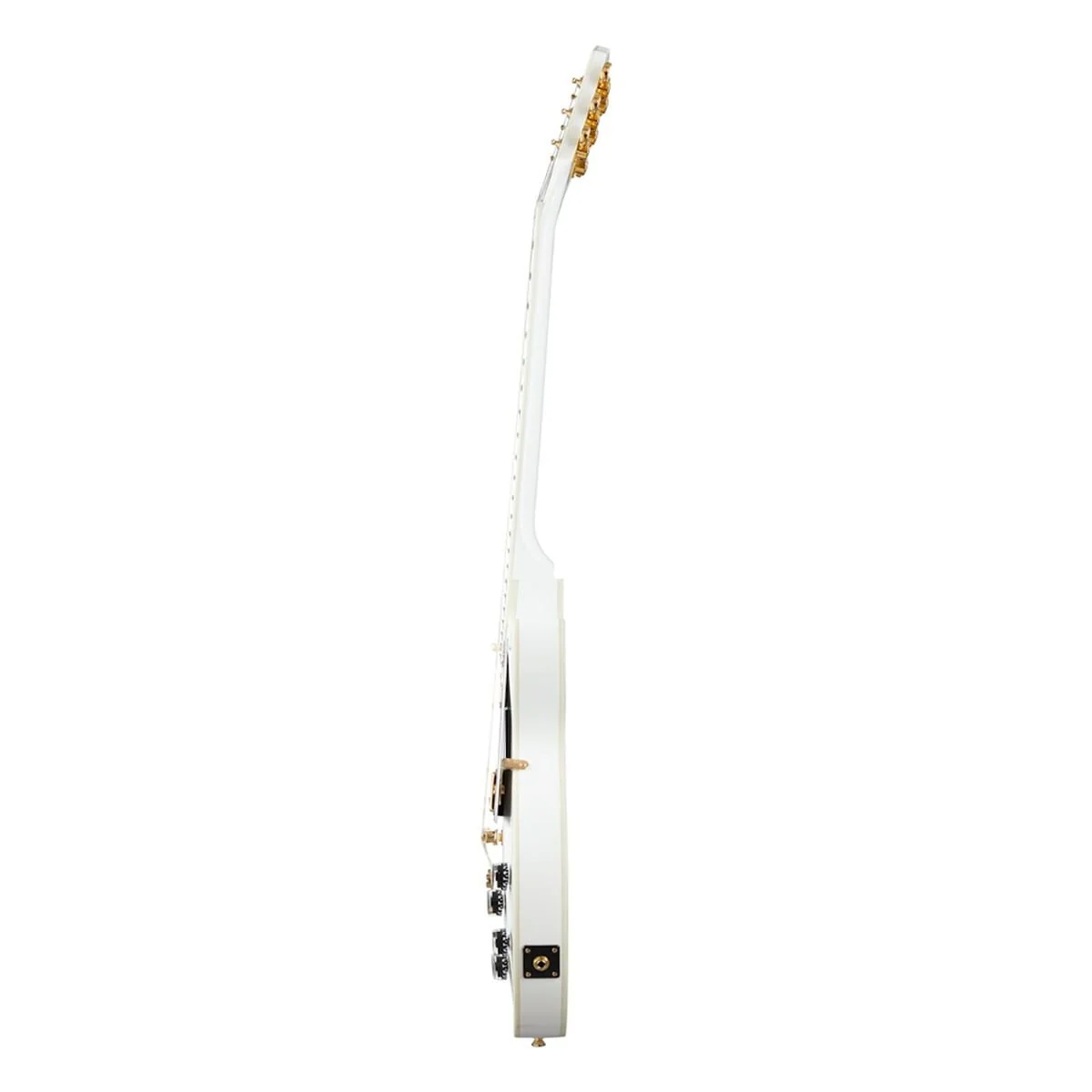 Epiphone Les Paul Custom; Alpine White - Image 4