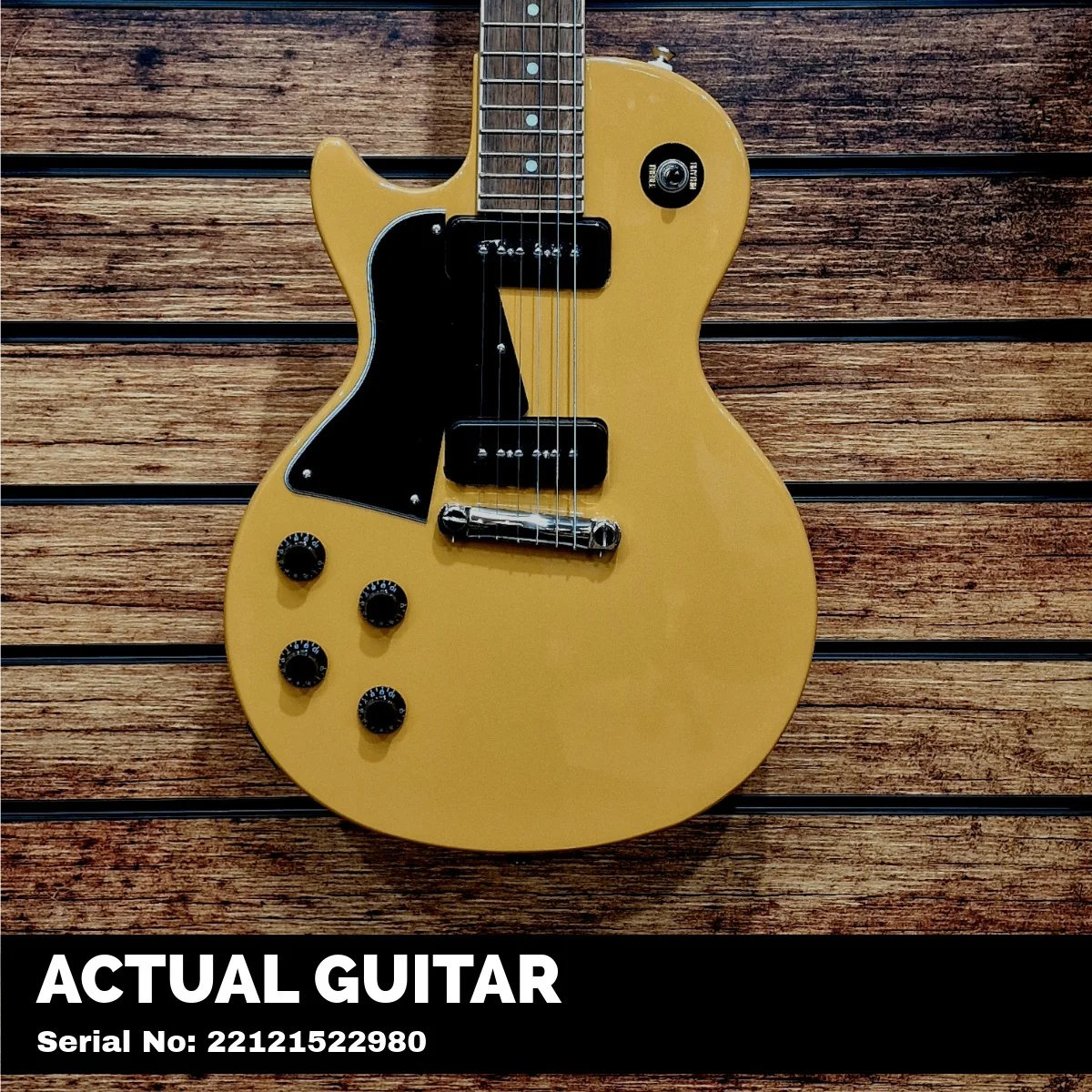 Epiphone Les Paul Special (Left-handed); TV Yellow - Image 2