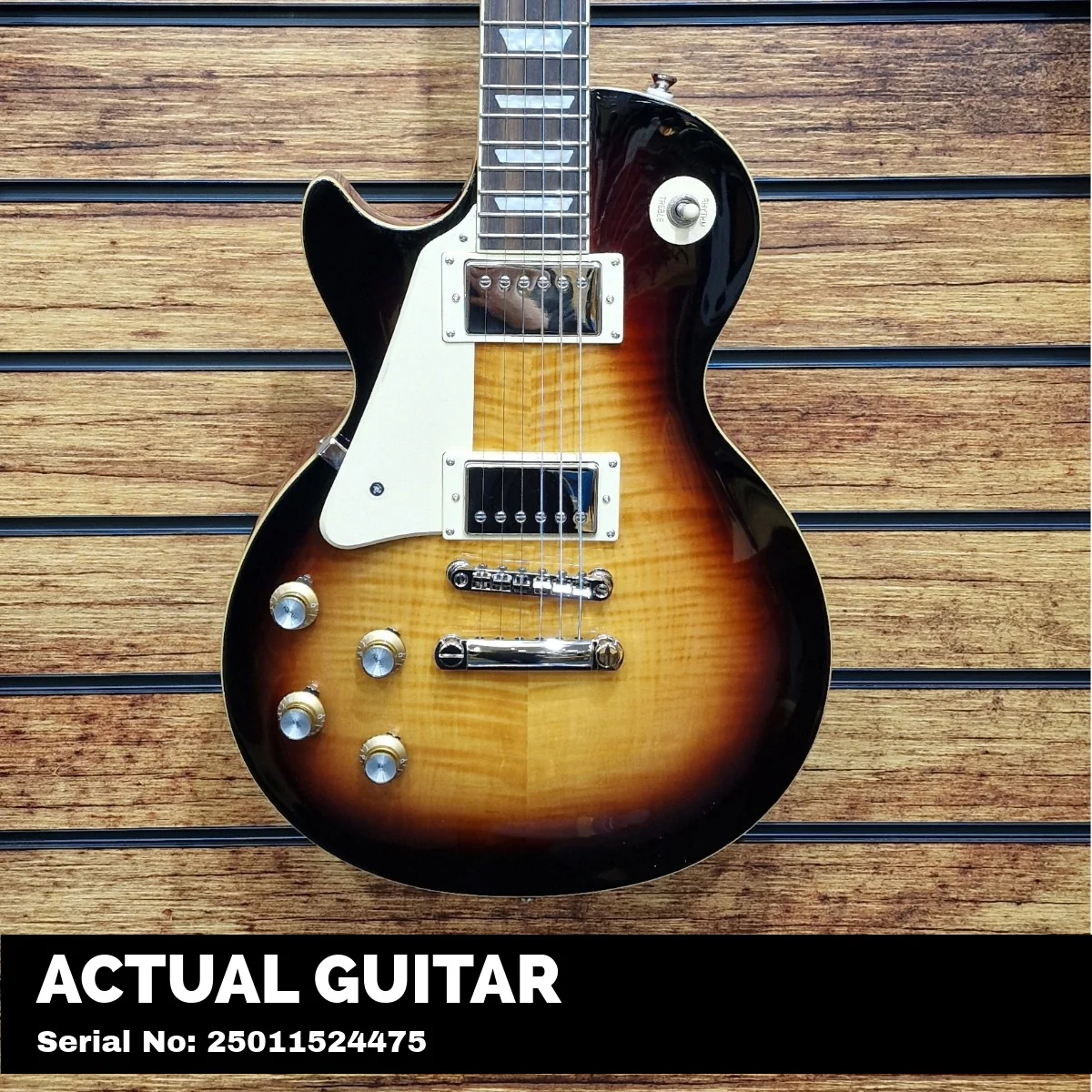 Epiphone Les Paul Standard 60s (Left-handed); Iced Tea - Image 2