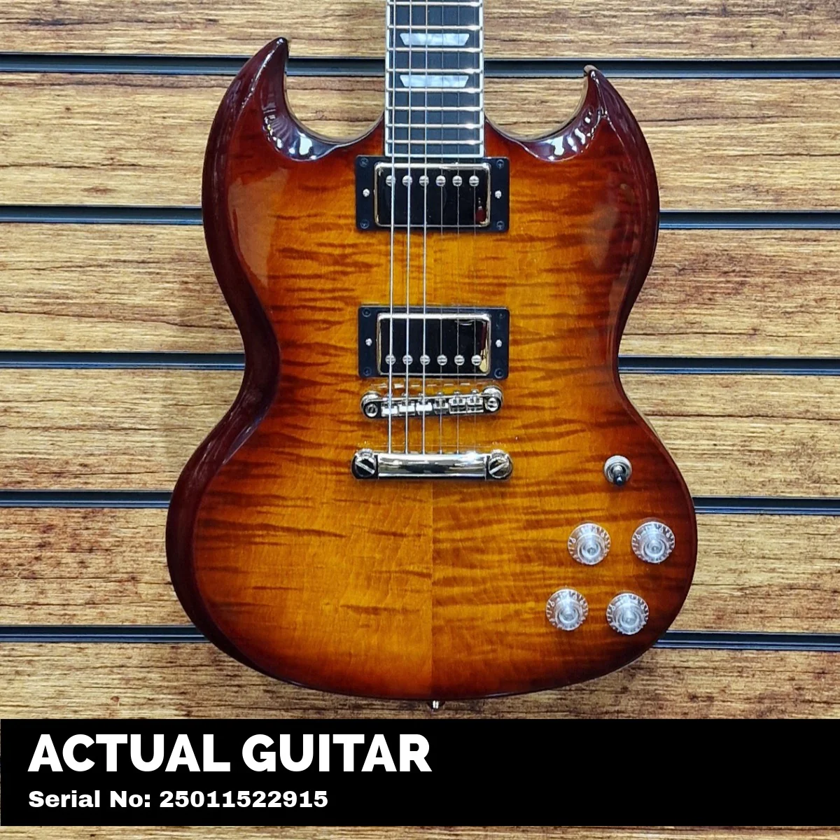 Epiphone SG Modern Figured (Incl. Premium Gig Bag) | Mojave Burst - Image 2