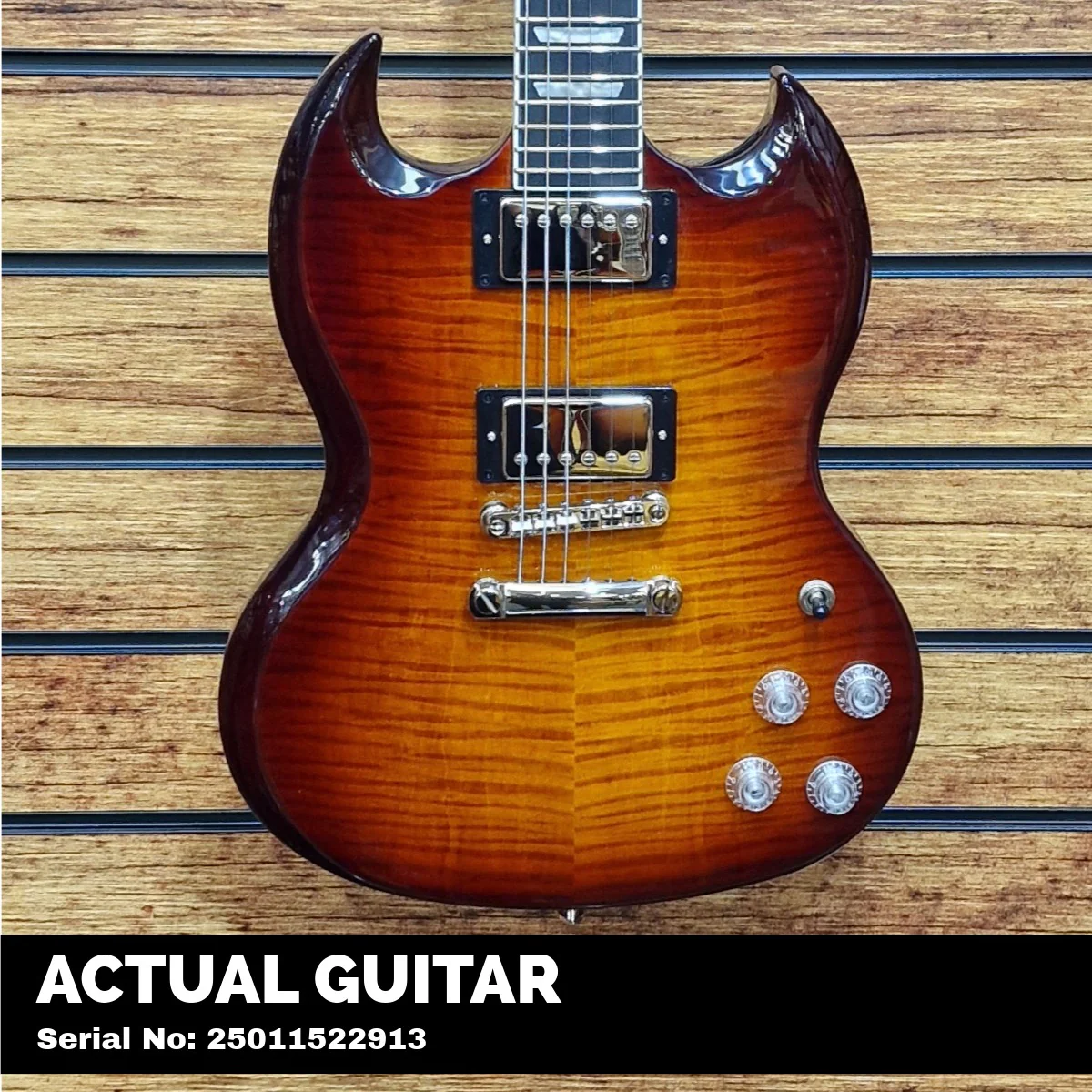 Epiphone SG Modern Figured (Incl. Premium Gig Bag) | Mojave Burst - Image 3