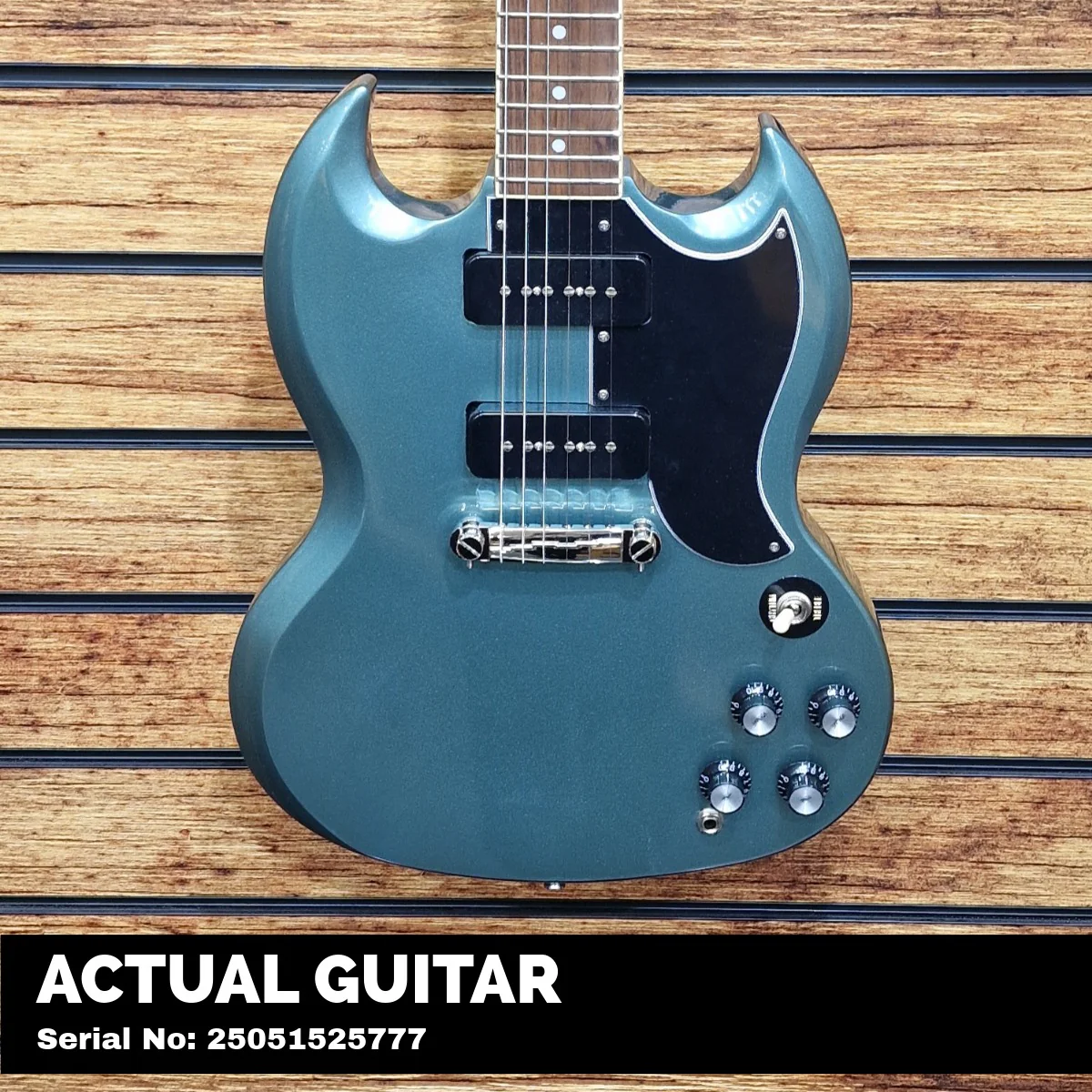 Epiphone SG Special (P-90); Faded Pelham Blue - Image 2