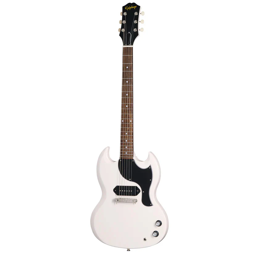 Epiphone YUNGBLUD SG Junior (Incl. Hard Case); Classic White - Image 4