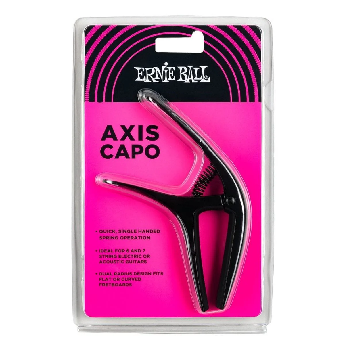 Ernie Ball Axis Capo Black - Image 2