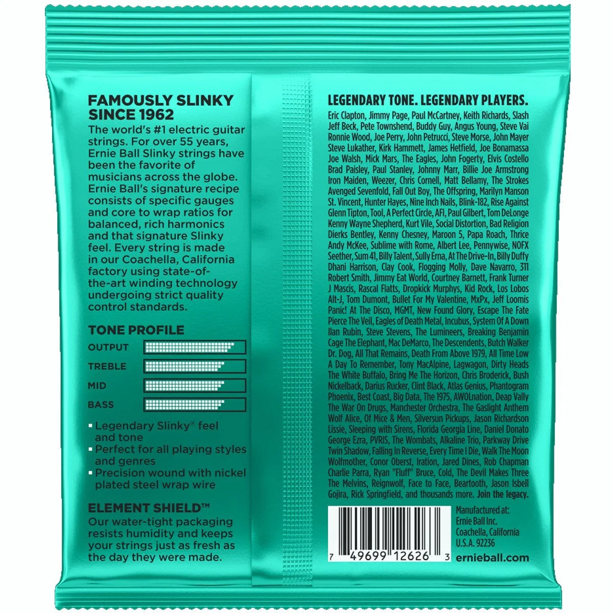 Ernie Ball EB 2626 Not Even Slinky 12-56 Set - Image 2