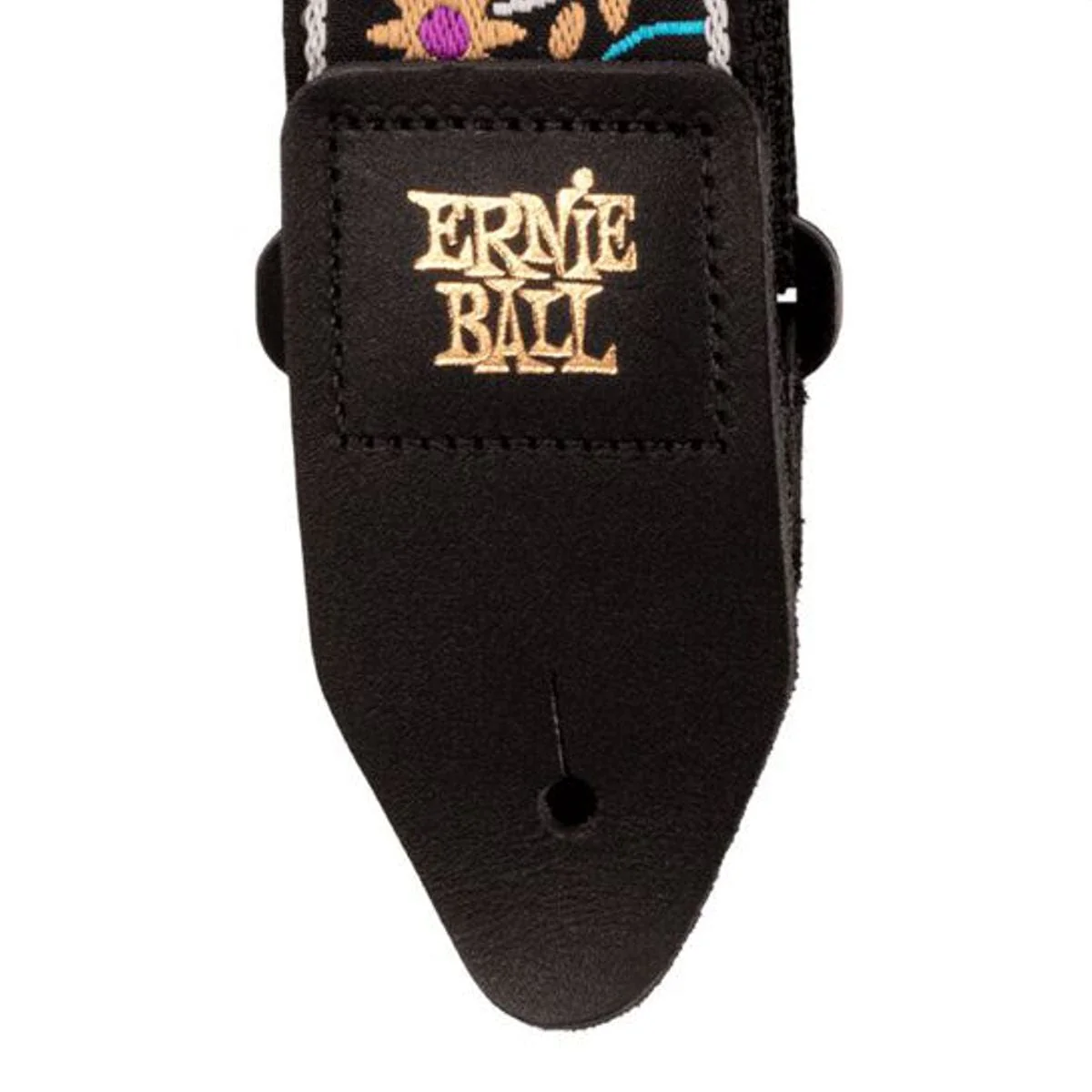Ernie Ball Jacquard Guitar Strap Purple Bird Lupin - Image 2