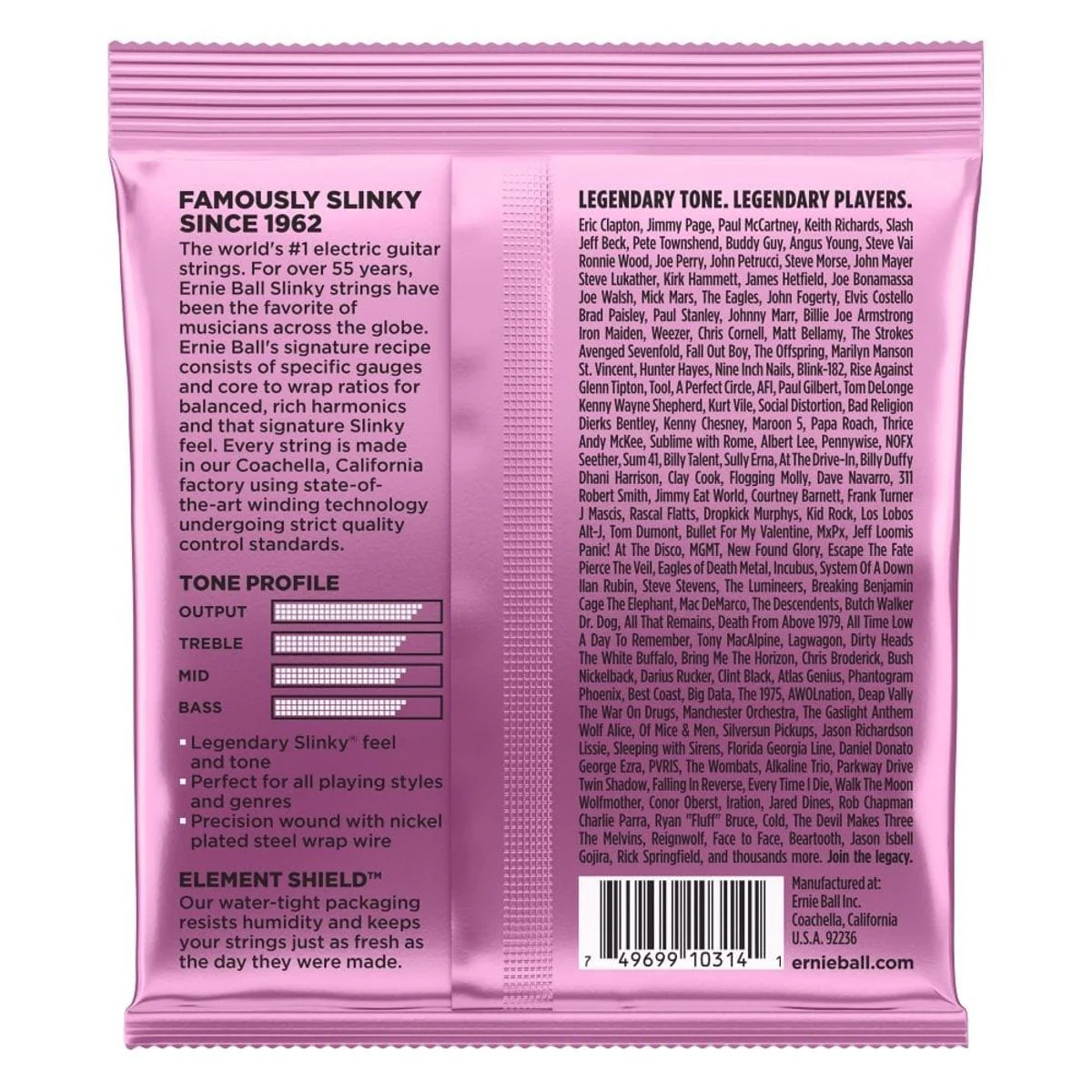 Ernie Ball Mega Slinky Guitar String Set - Image 2