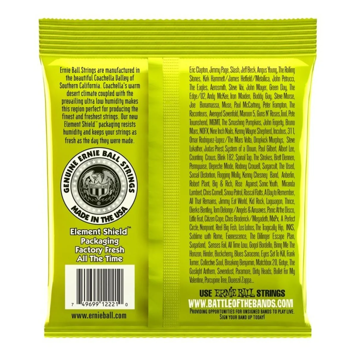 Ernie Ball Regular Slinky Set - Image 2