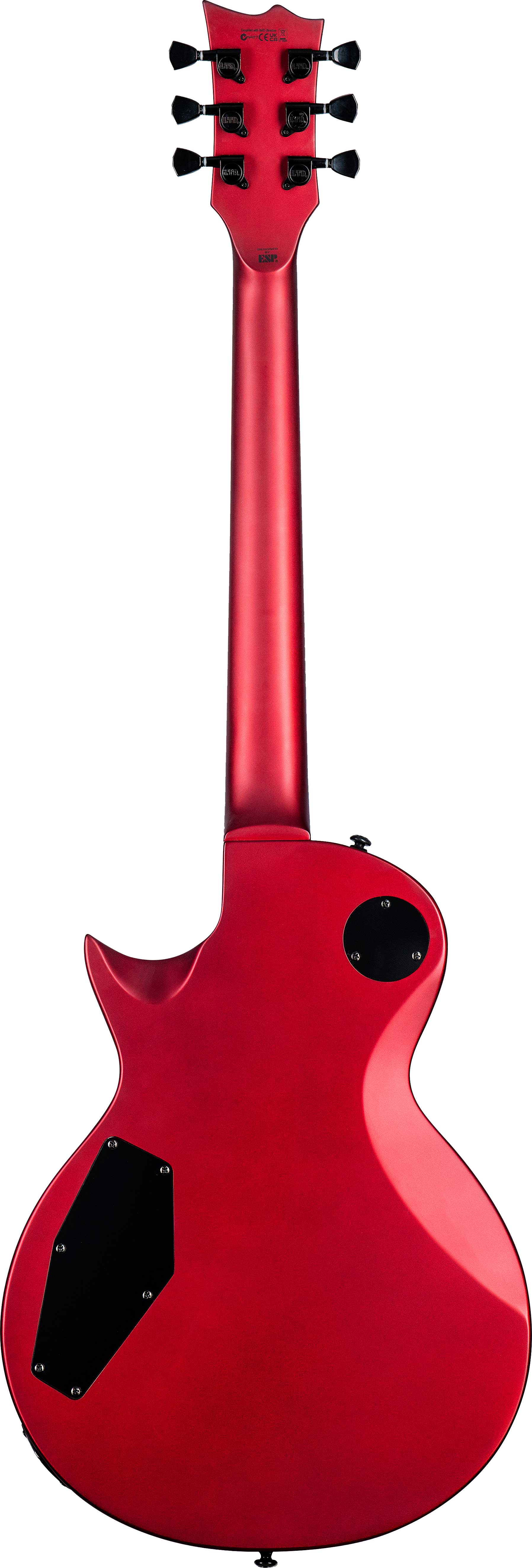 ESP LTD EC-256 Candy Apple Red Satin - Image 4