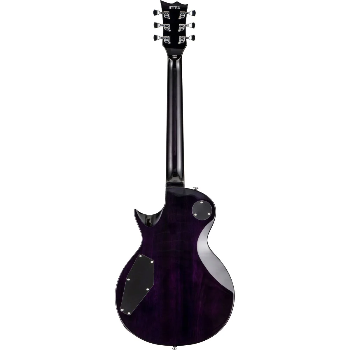 ESP LTD EC-256FM; See-Thru Purple Sunburst - Image 4