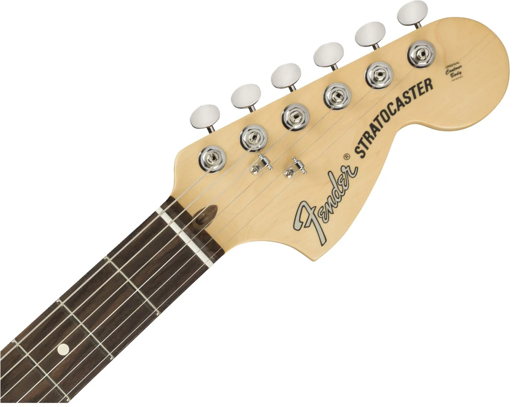 Fender American Performer Strat RW Arctic White Guitar - Image 6