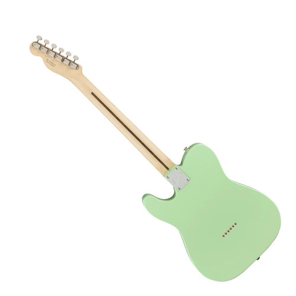 Fender American Performer Tele Hum RW Satin Sea Foam Green Guitar - Image 3