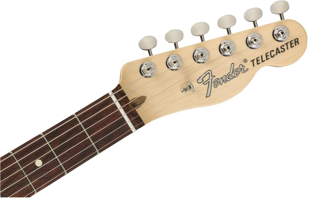 Fender American Performer Tele Hum RW Satin Sea Foam Green Guitar - Image 6