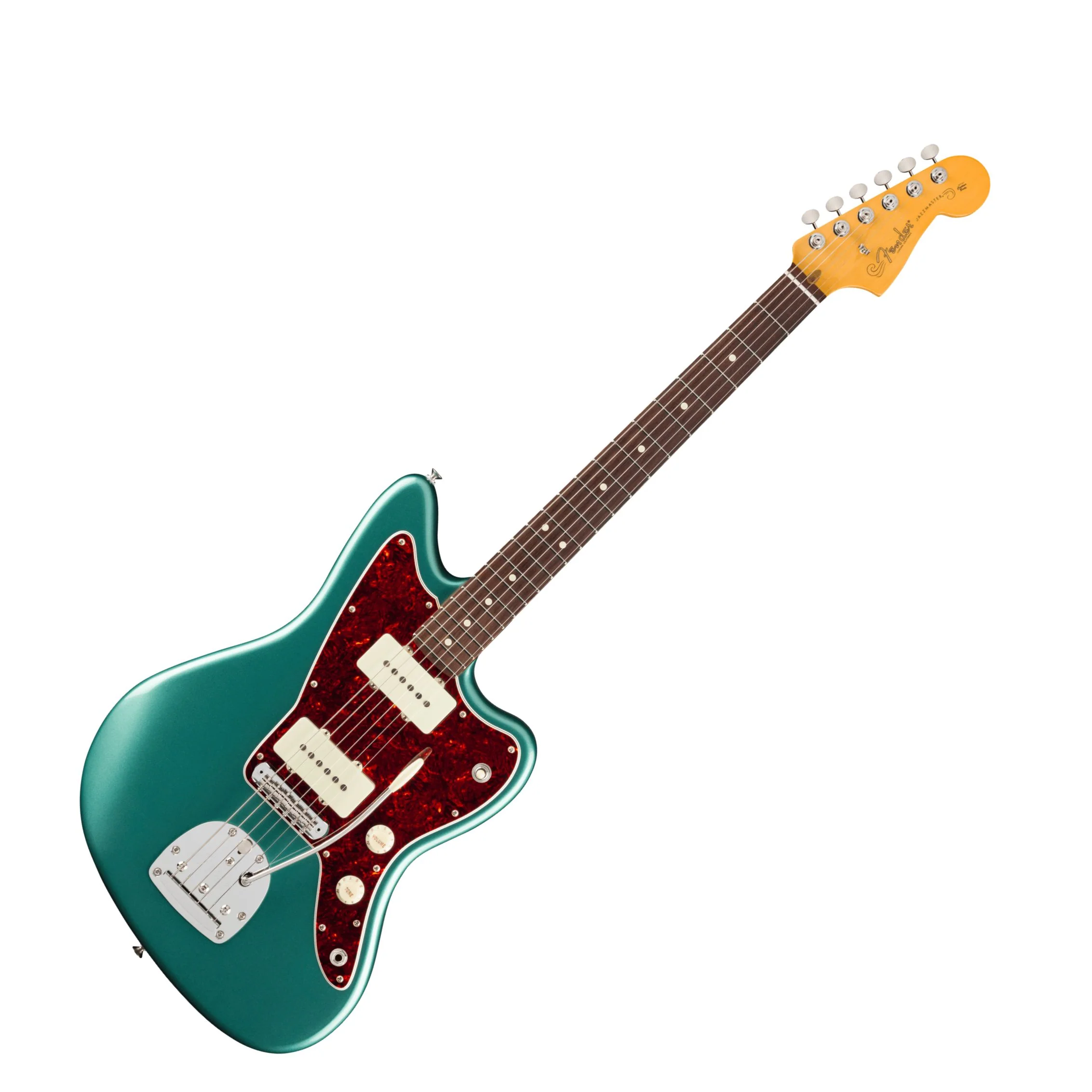 Fender American Professional Classic Jazzmaster; Rosewood Fingerboard, Faded Sherwood Green Metallic - Image 2