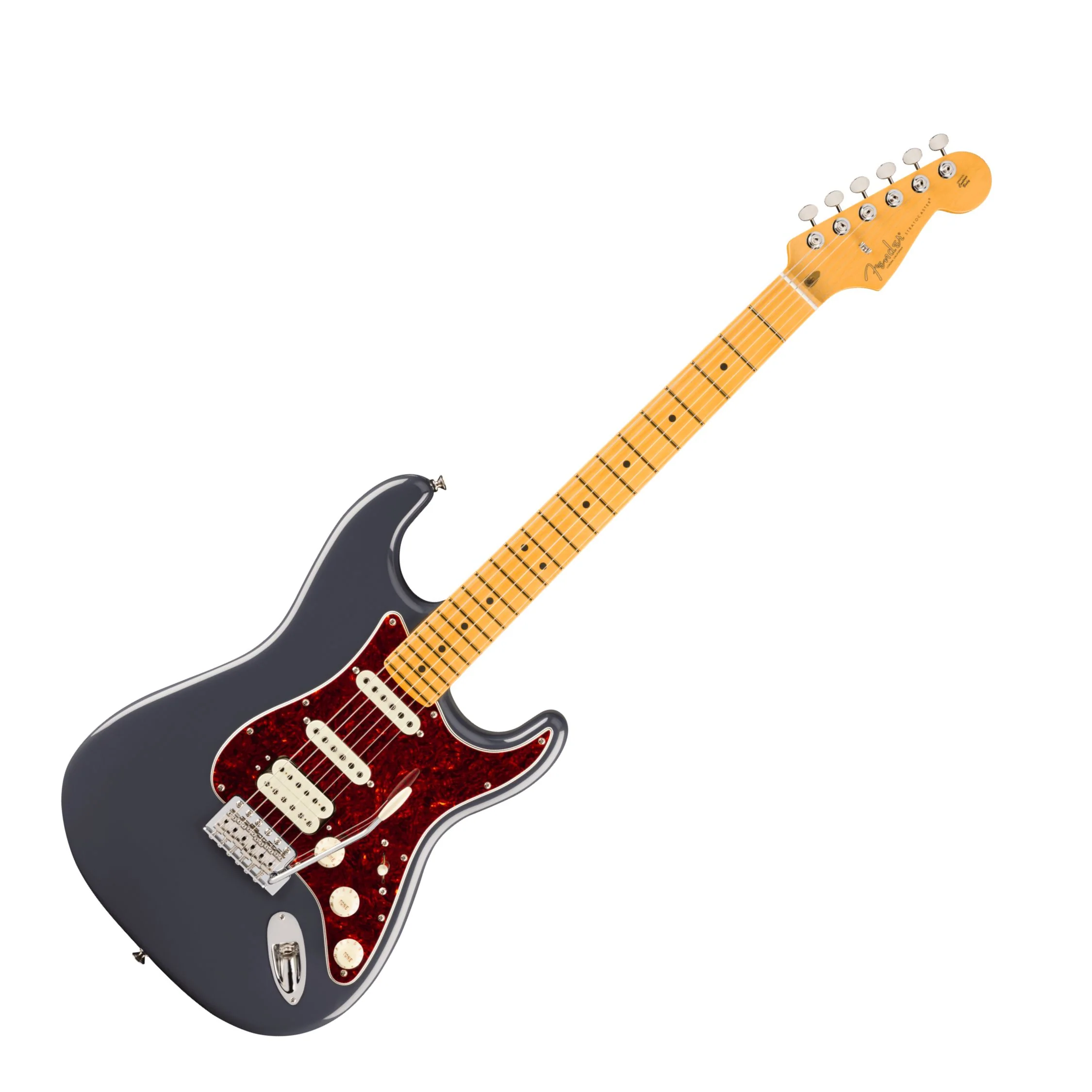Fender American Professional Classic Stratocaster HSS, Maple Fingerboard, Faded Black - Image 3