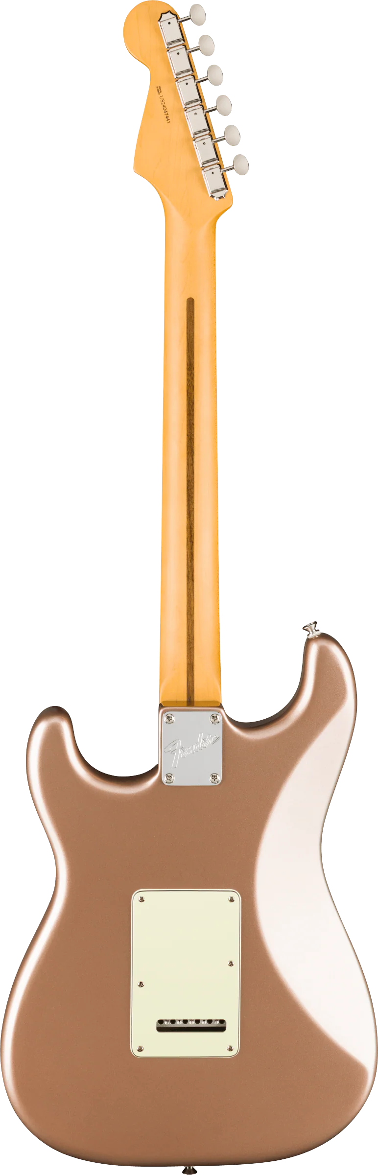Fender American Professional Classic Stratocaster; Maple Fingerboard, Faded Firemist Gold - Image 5