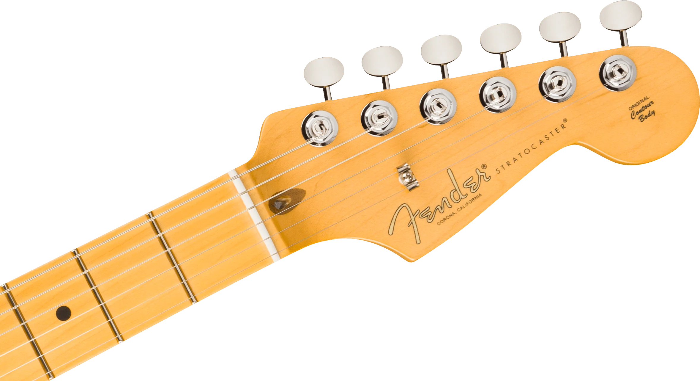 Fender American Professional Classic Stratocaster; Maple Fingerboard, Faded Firemist Gold - Image 7
