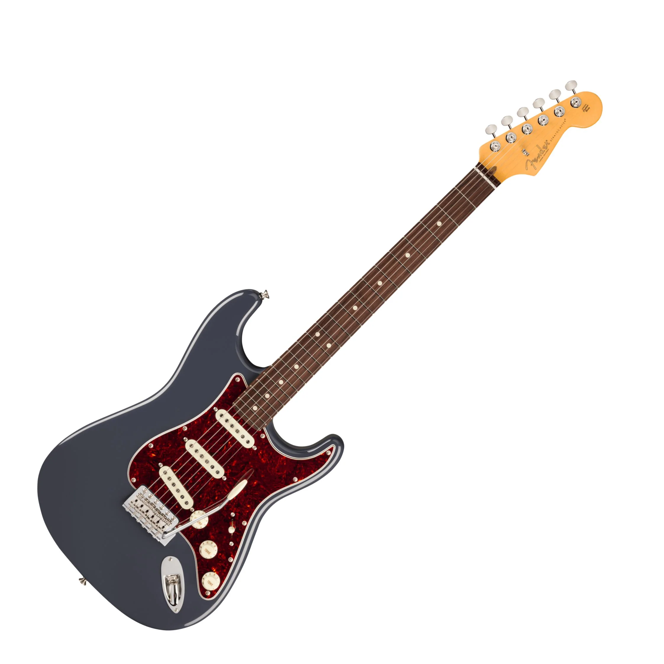 Fender American Professional Classic Stratocaster; Rosewood Fingerboard, Faded Black - Image 2