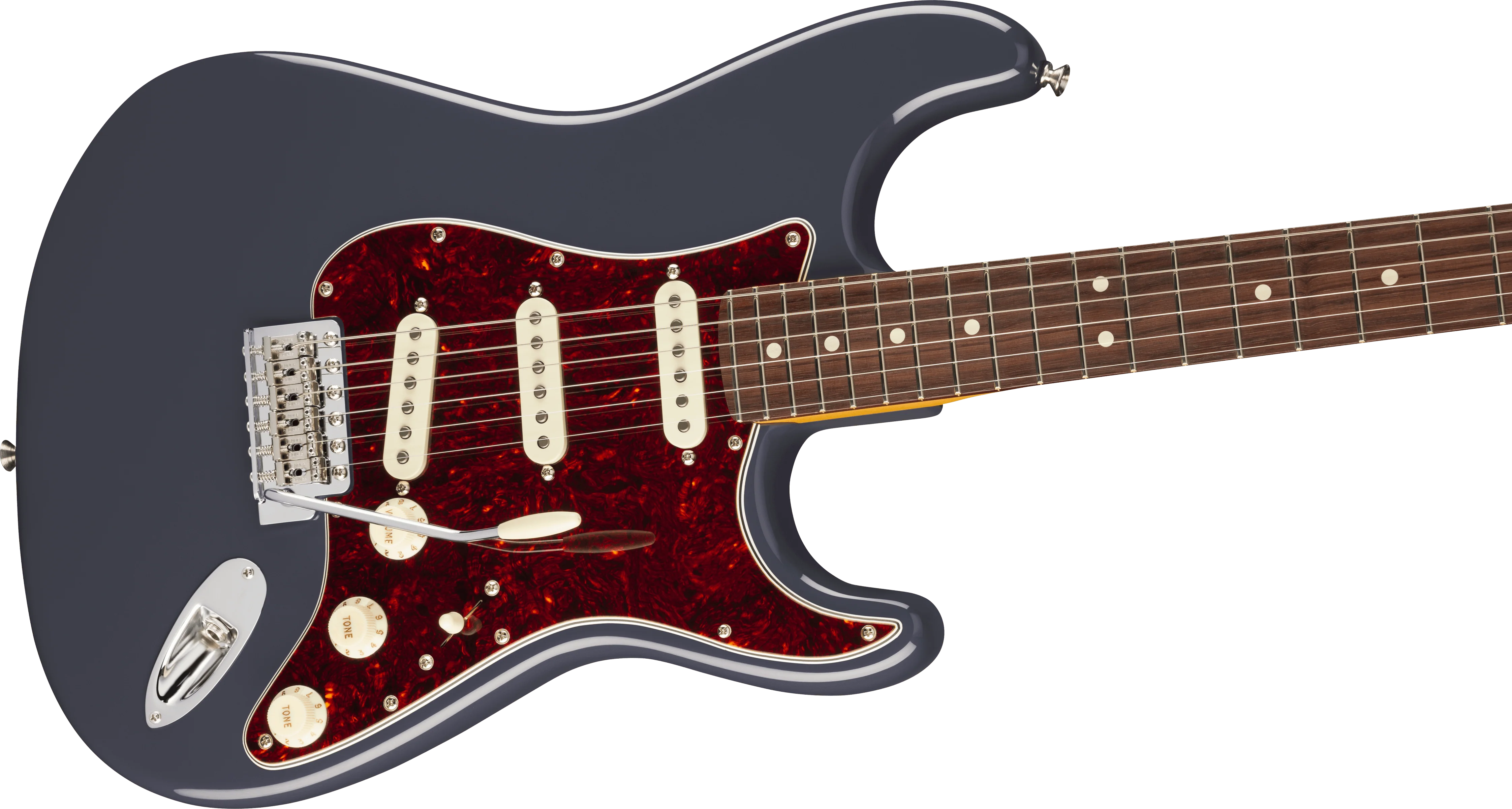 Fender American Professional Classic Stratocaster; Rosewood Fingerboard, Faded Black - Image 5
