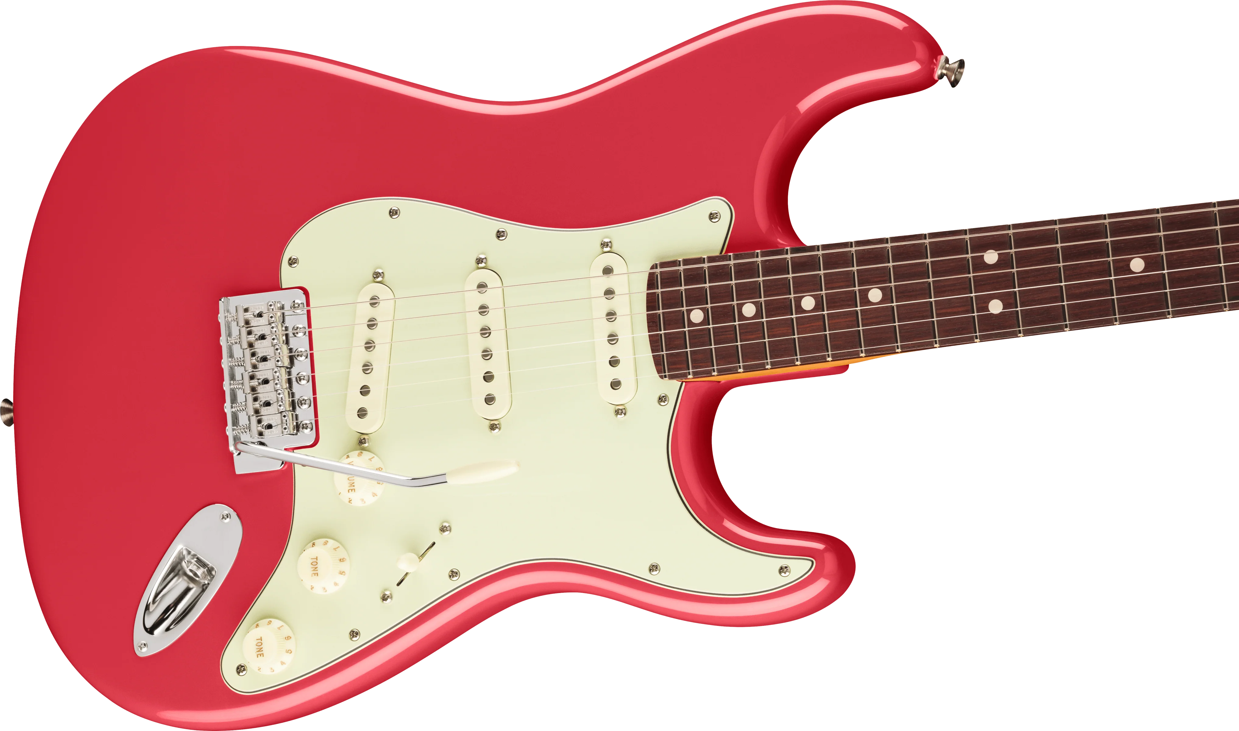 Fender American Professional Classic Stratocaster; Rosewood Fingerboard, Faded Dakota Red - Image 7