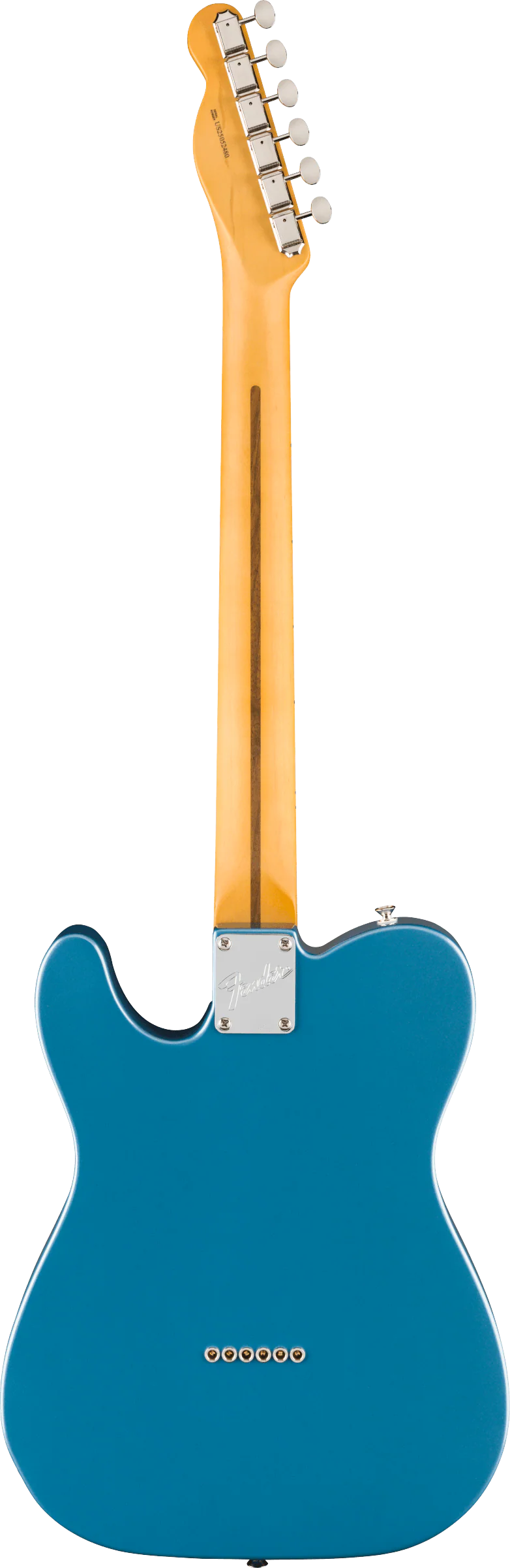 Fender American Professional Classic Telecaster; Maple Fingerboard, Faded Lake Placid Blue - Image 5