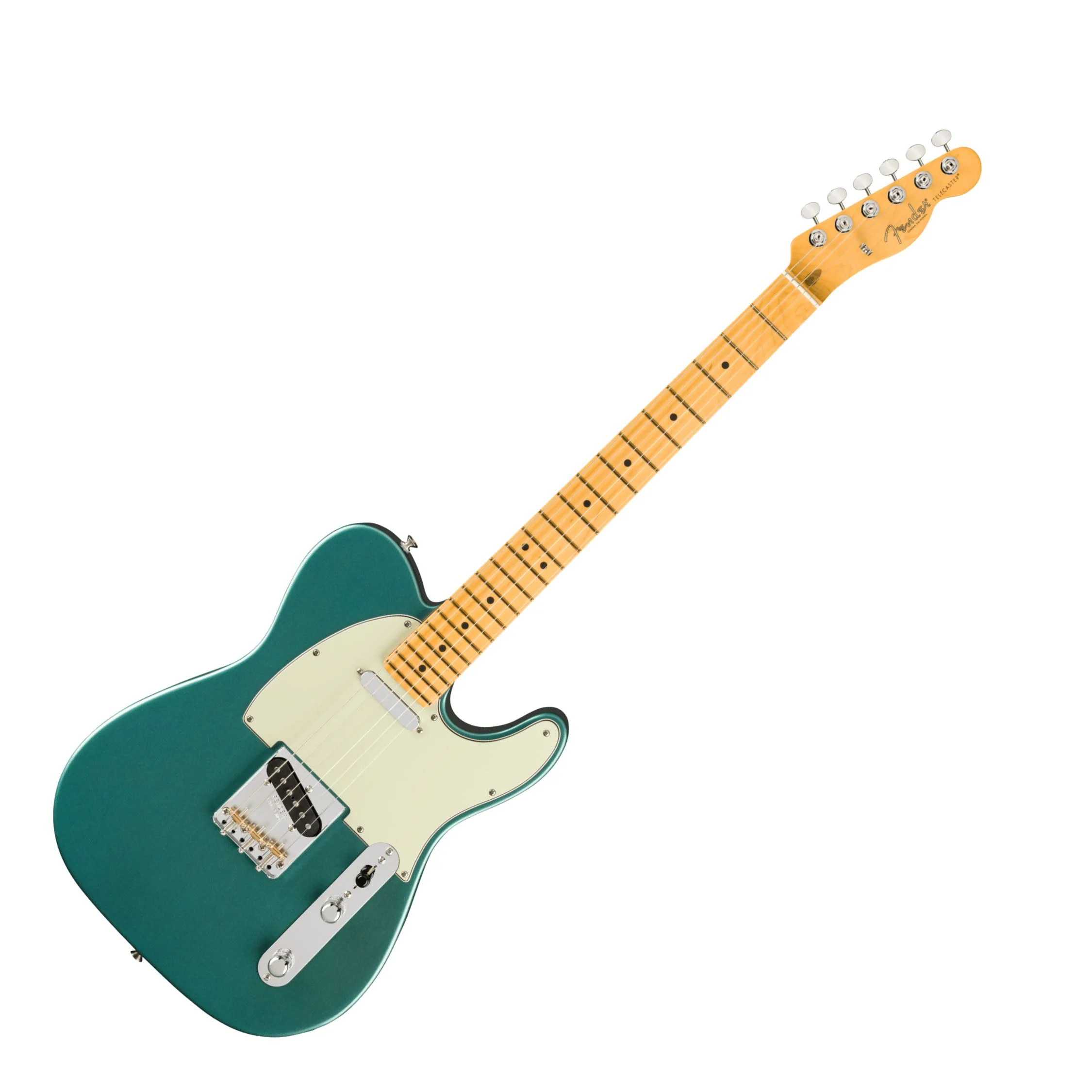Fender American Professional Classic Telecaster; Maple Fingerboard, Faded Sherwood Green Metallic - Image 3