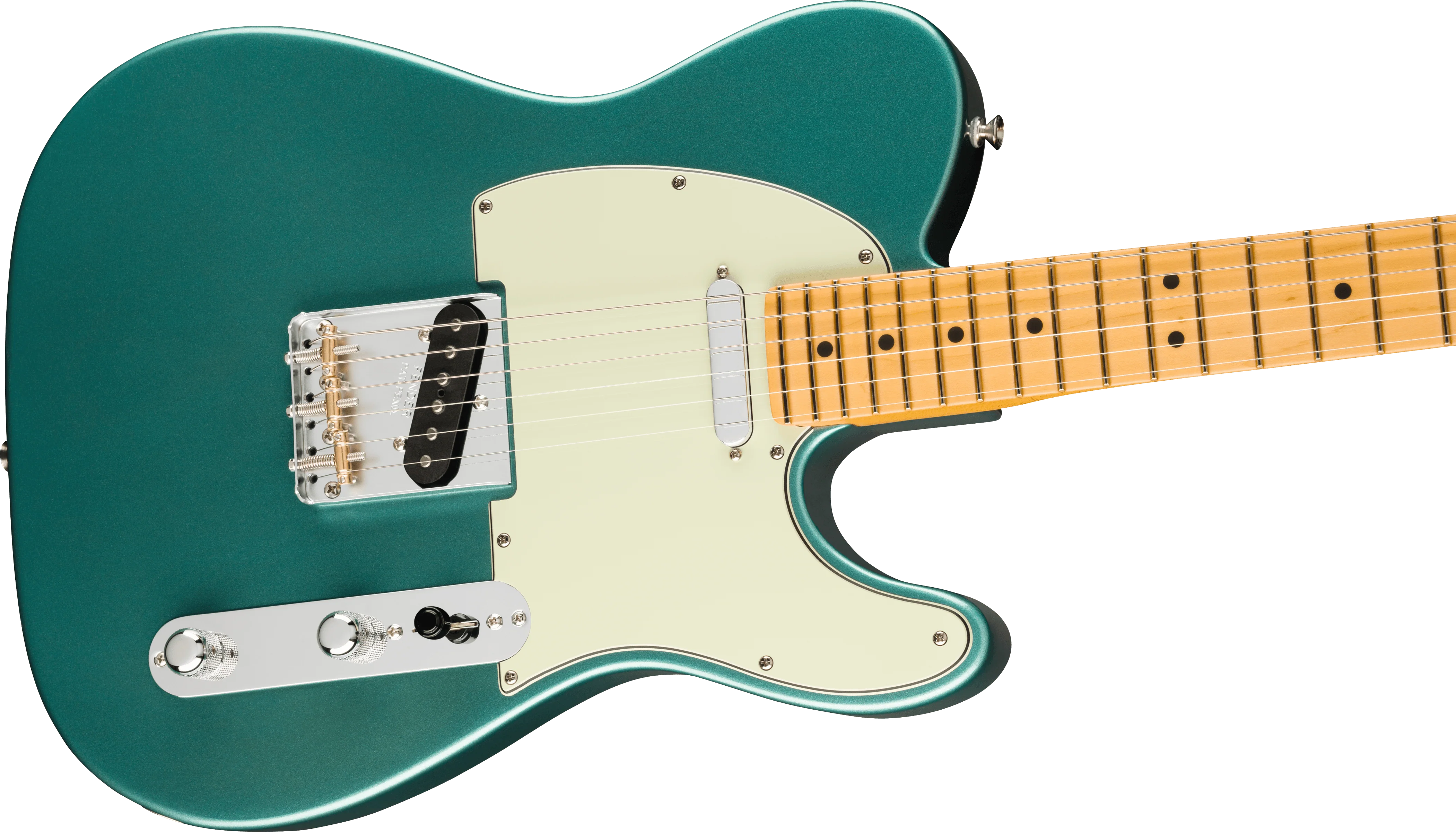 Fender American Professional Classic Telecaster; Maple Fingerboard, Faded Sherwood Green Metallic - Image 6