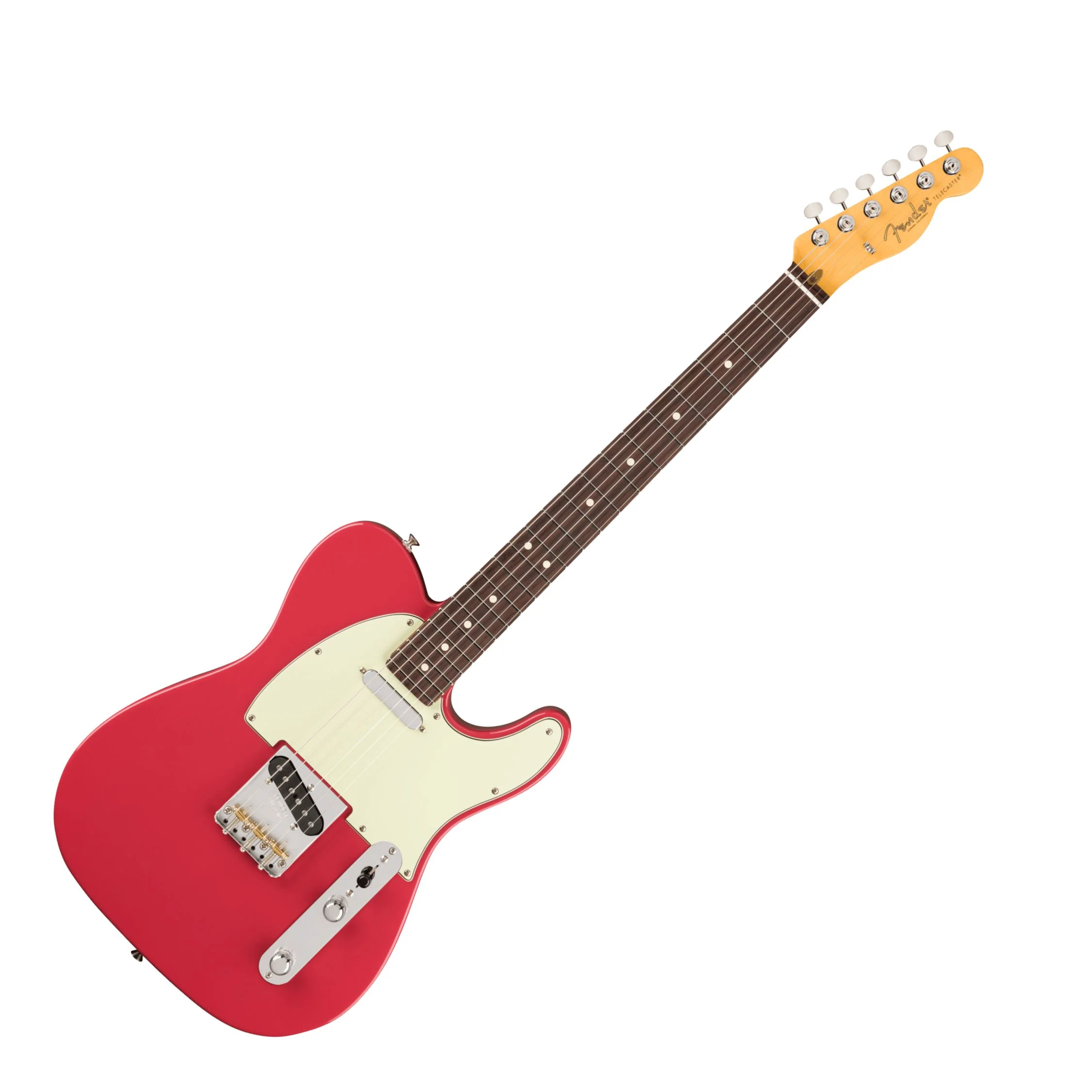 Fender American Professional Classic Telecaster; Rosewood Fingerboard, Faded Dakota Red - Image 3
