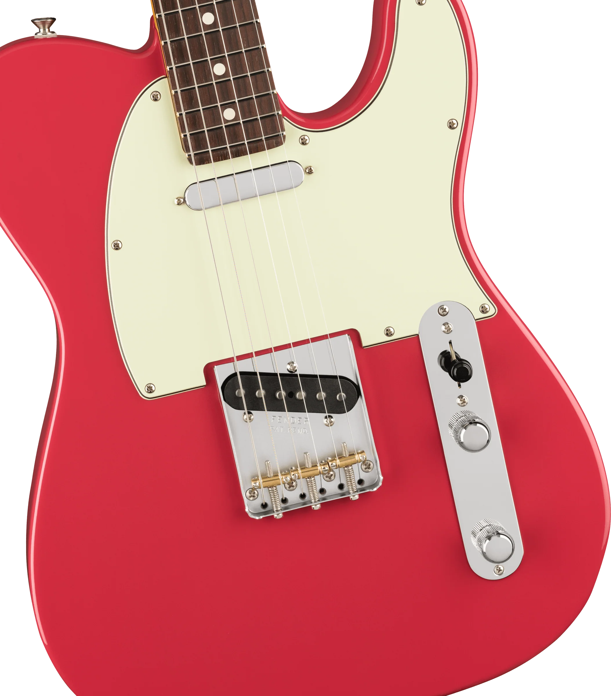 Fender American Professional Classic Telecaster; Rosewood Fingerboard, Faded Dakota Red - Image 4