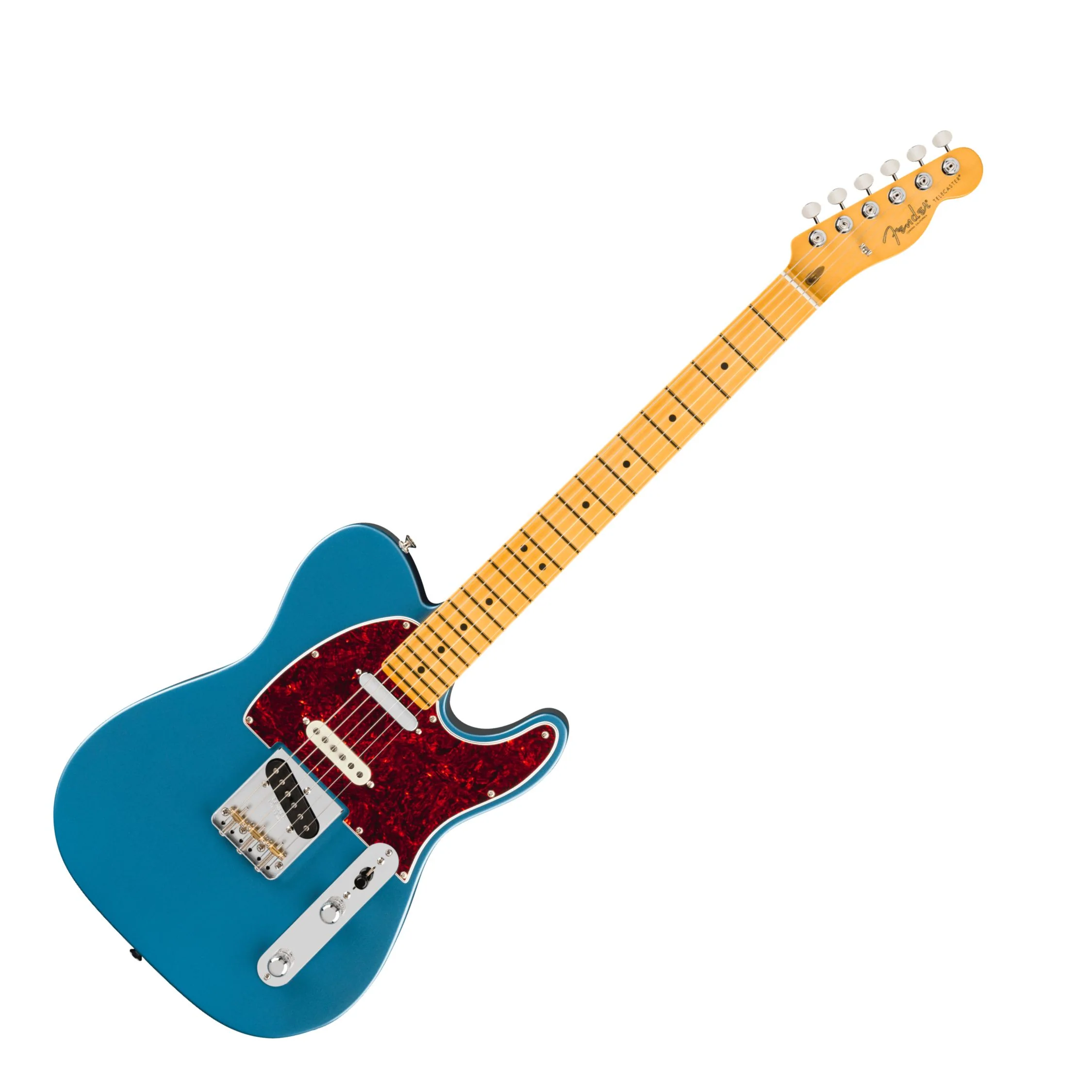 Fender American Professional Classic Hotshot Telecaster, Maple Fingerboard, Faded Lake Placid Blue - Image 3