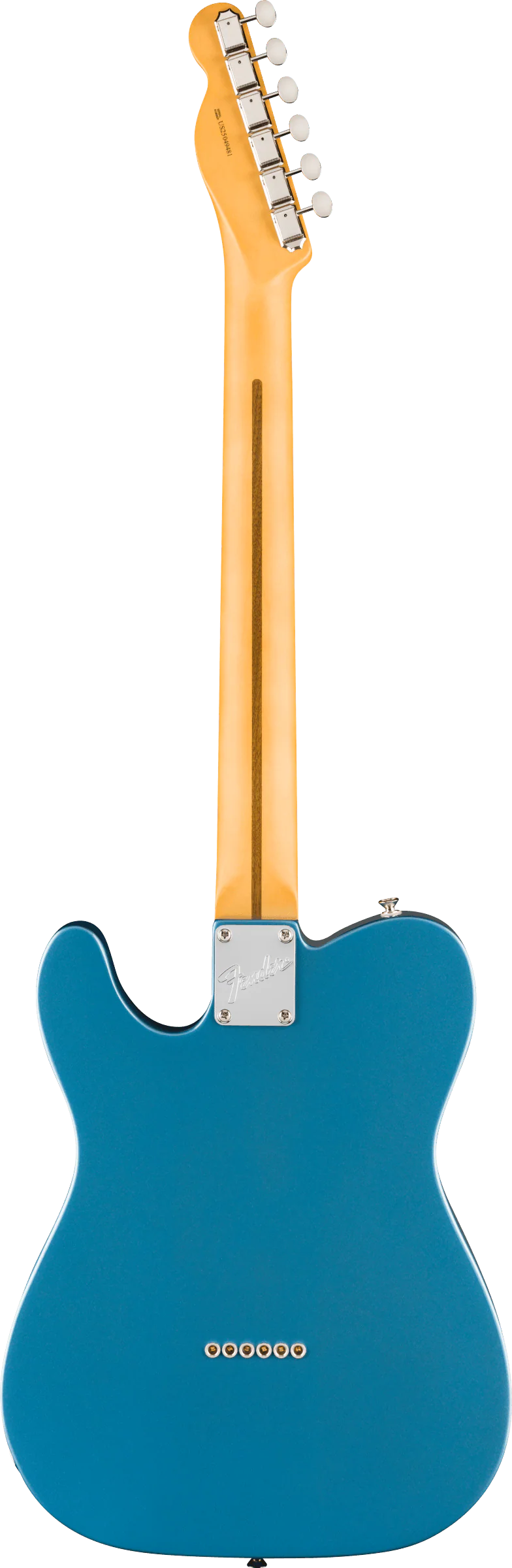 Fender American Professional Classic Hotshot Telecaster, Maple Fingerboard, Faded Lake Placid Blue - Image 5