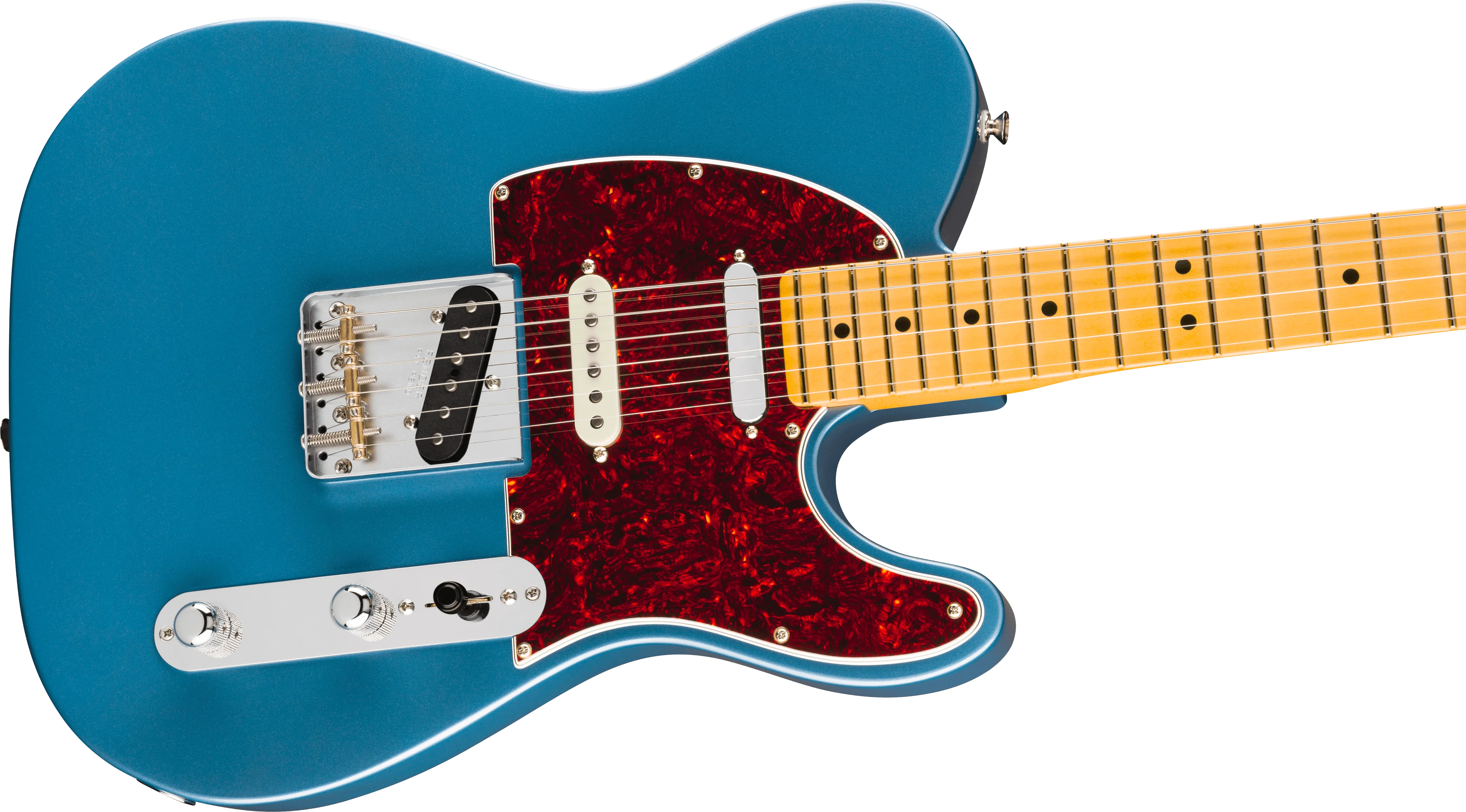 Fender American Professional Classic Hotshot Telecaster, Maple Fingerboard, Faded Lake Placid Blue - Image 6