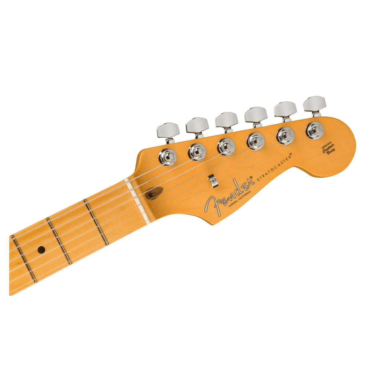 Fender American Professional II Strat Maple Black Guitar - Image 6
