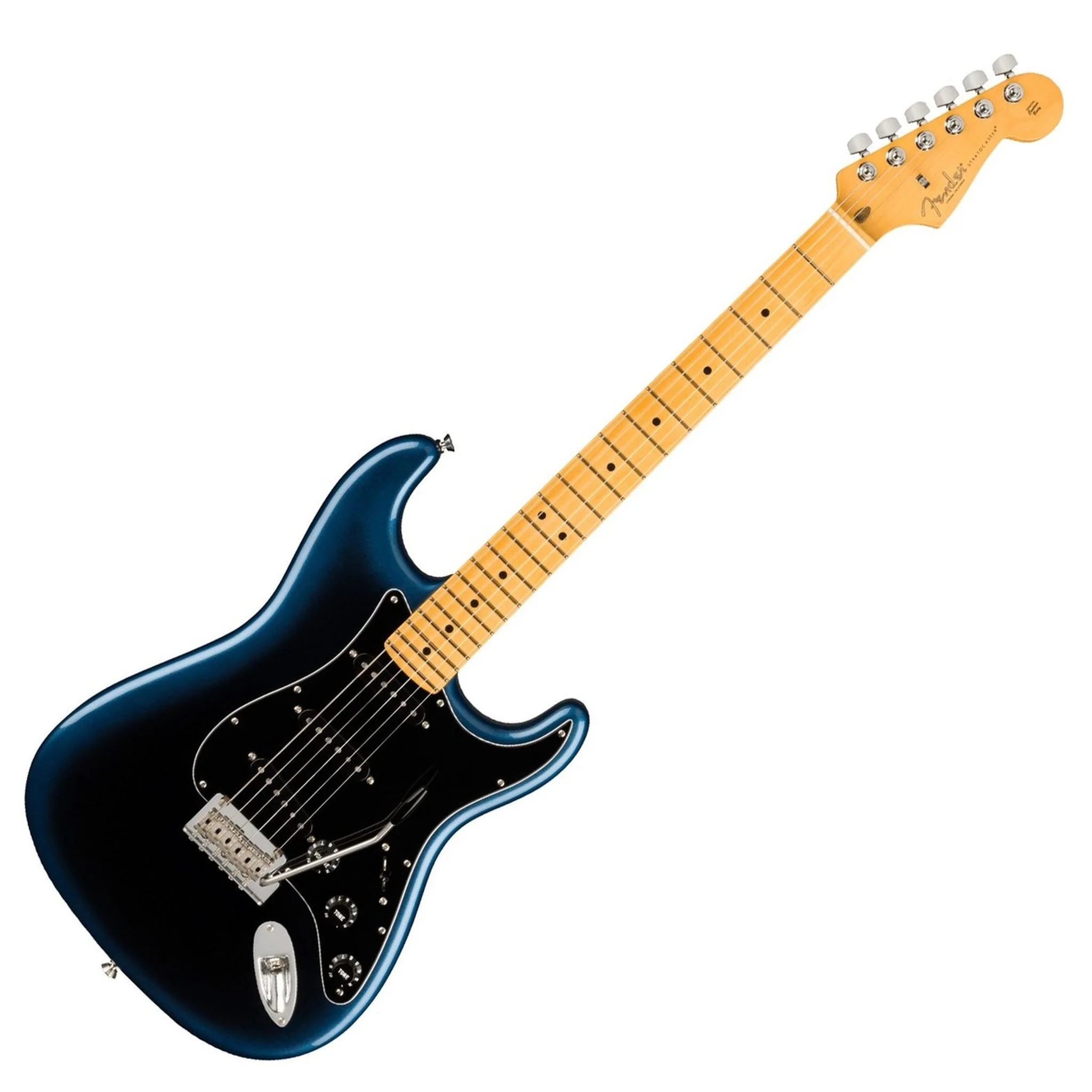 Fender American Professional II Stratocaster Maple Fingerboard; Dark Night - Image 2
