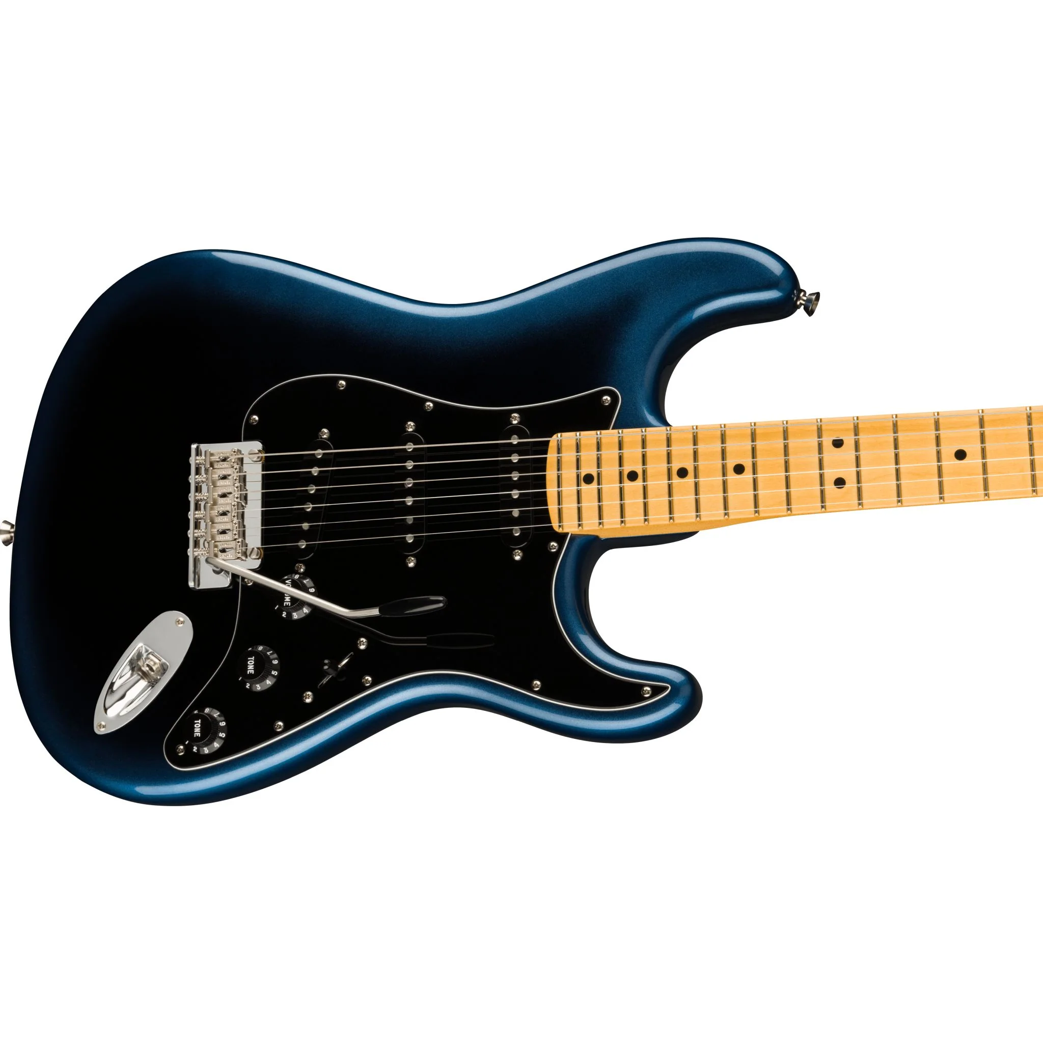 Fender American Professional II Stratocaster Maple Fingerboard; Dark Night - Image 3
