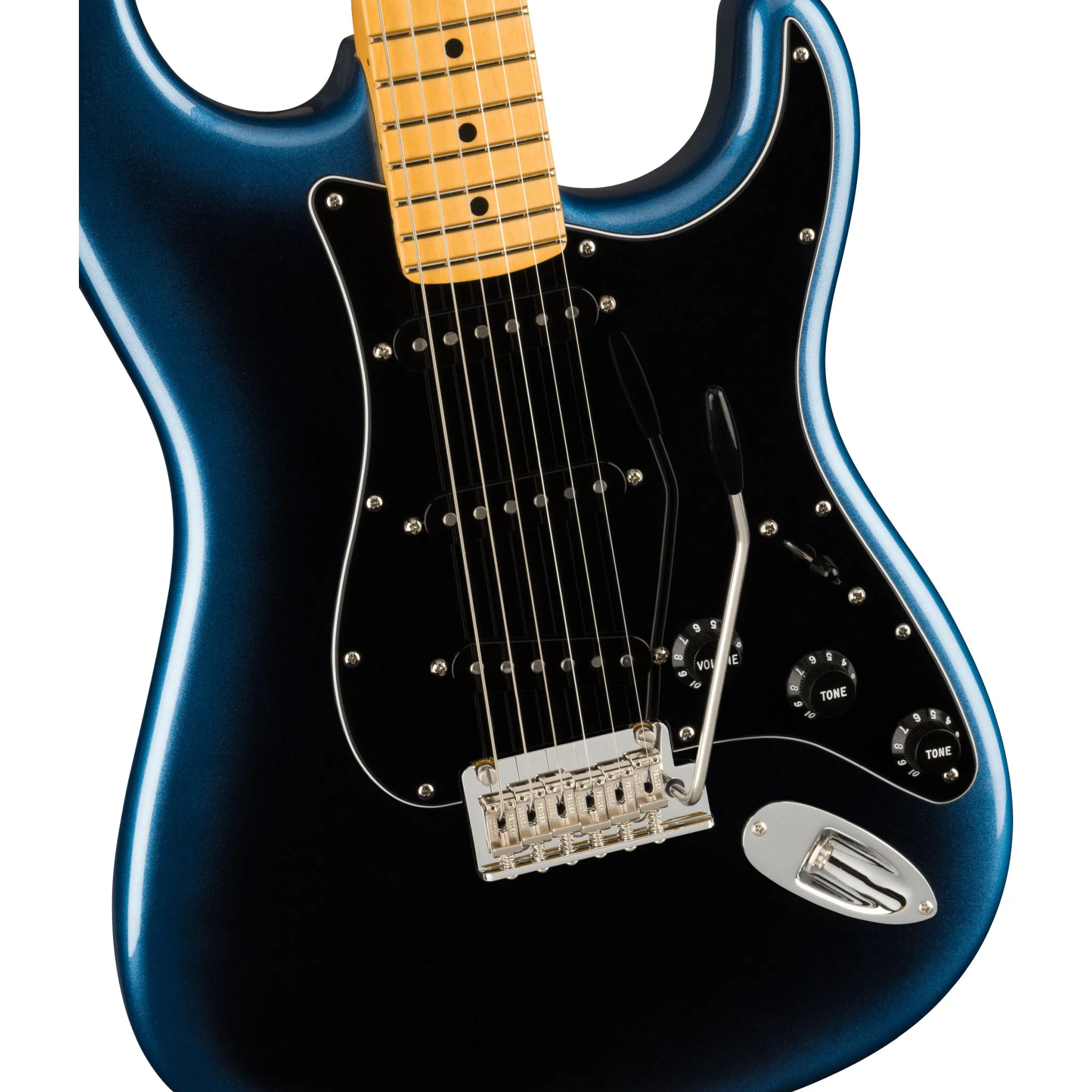 Fender American Professional II Stratocaster Maple Fingerboard; Dark Night - Image 4