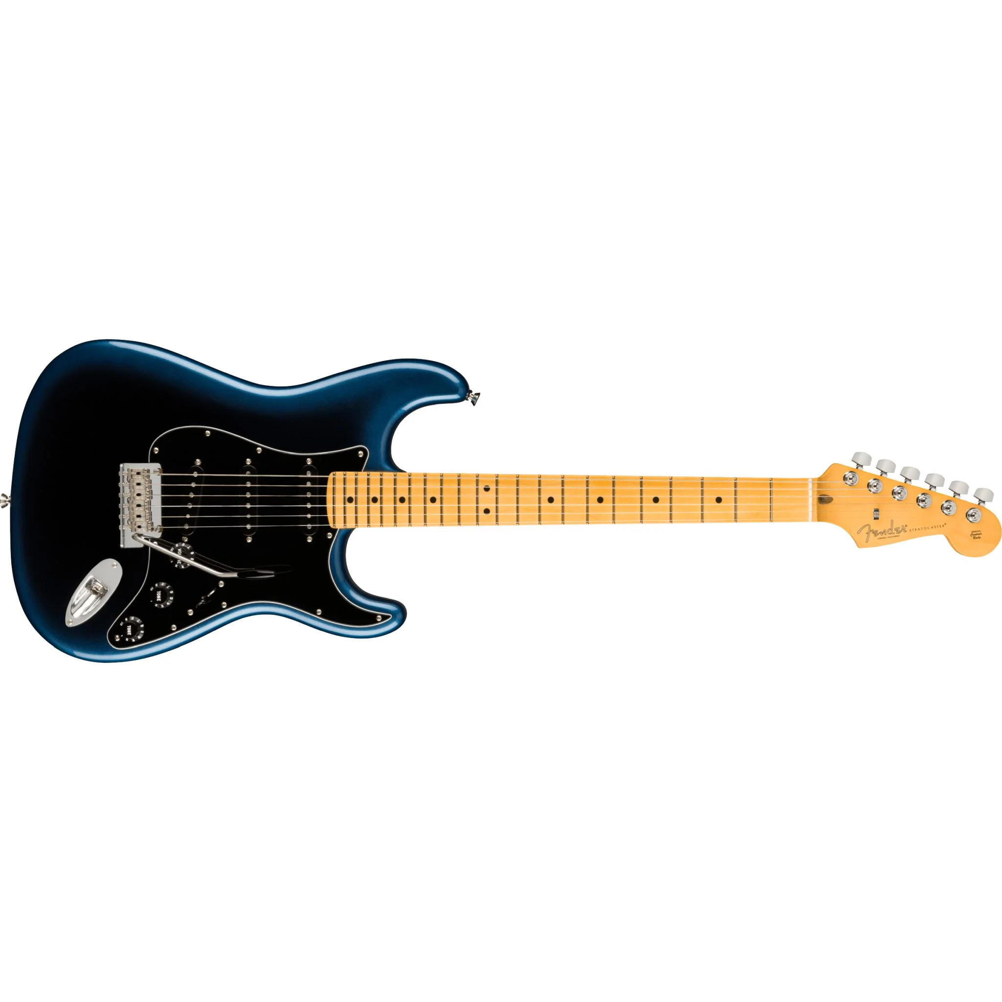 Fender American Professional II Stratocaster Maple Fingerboard; Dark Night - Image 5