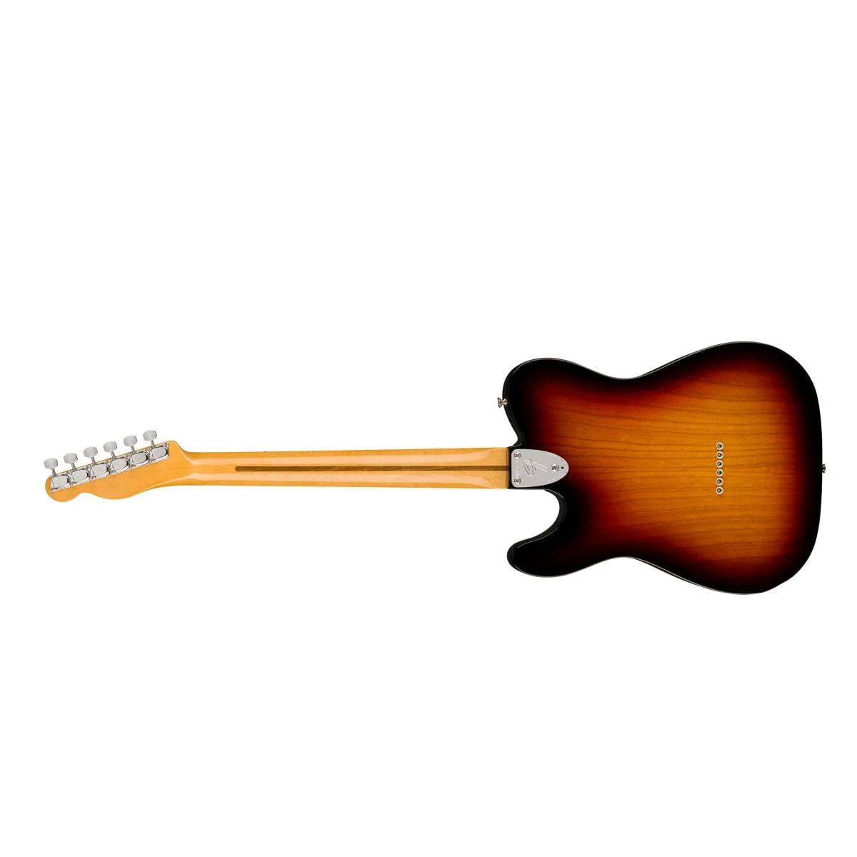 Fender American Vintage II 1972 Telecaster Thinline Maple 3 Colour Sunburst Guitar - Image 7