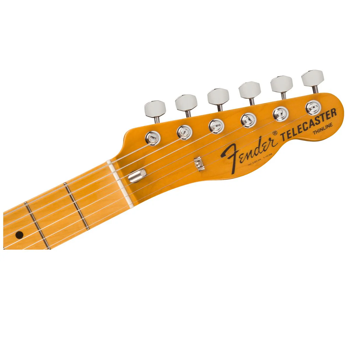 Fender American Vintage II 1972 Telecaster Thinline Maple 3 Colour Sunburst Guitar - Image 8