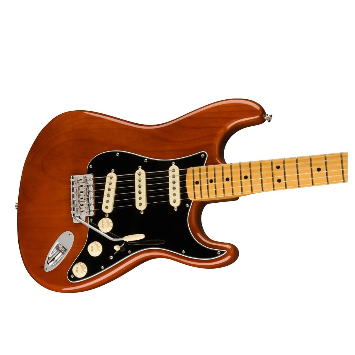 Fender American Vintage II 1973 Stratocaster Maple Mocha Guitar - Image 4