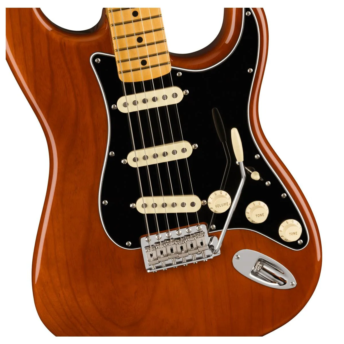 Fender American Vintage II 1973 Stratocaster Maple Mocha Guitar - Image 5