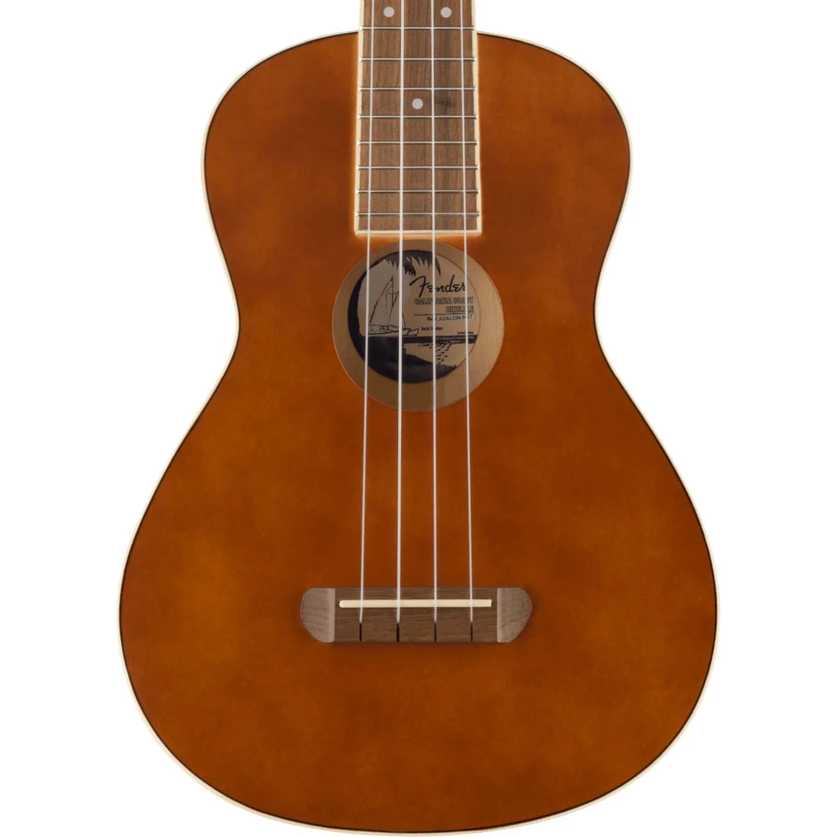 Fender Avalon Tenor Ukulele; Natural