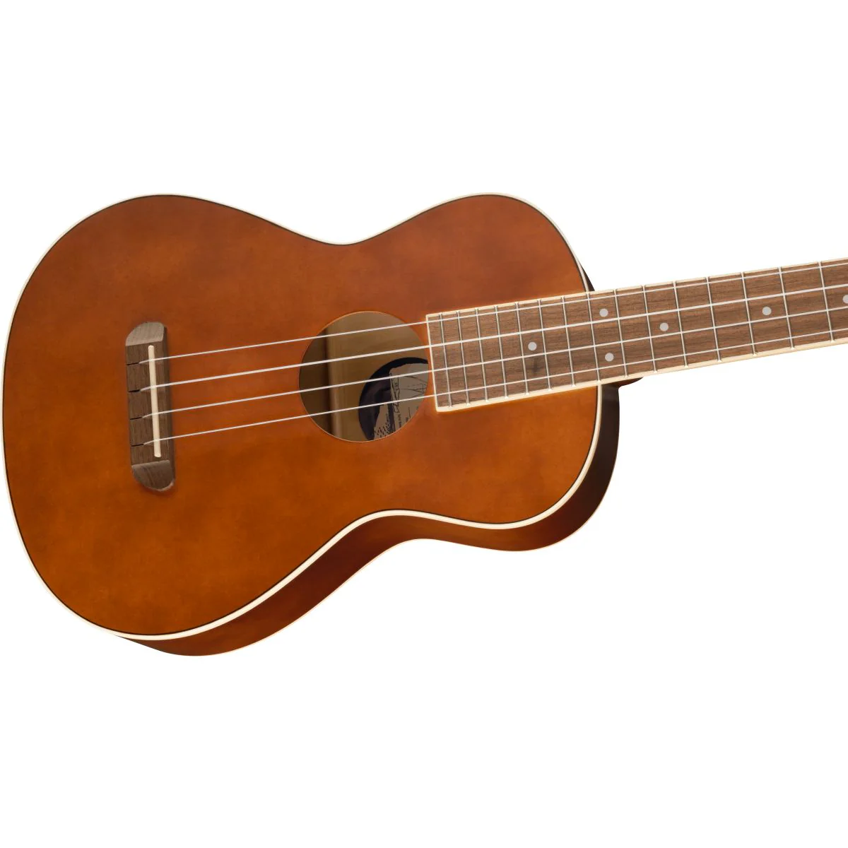 Fender Avalon Tenor Ukulele; Natural - Image 6