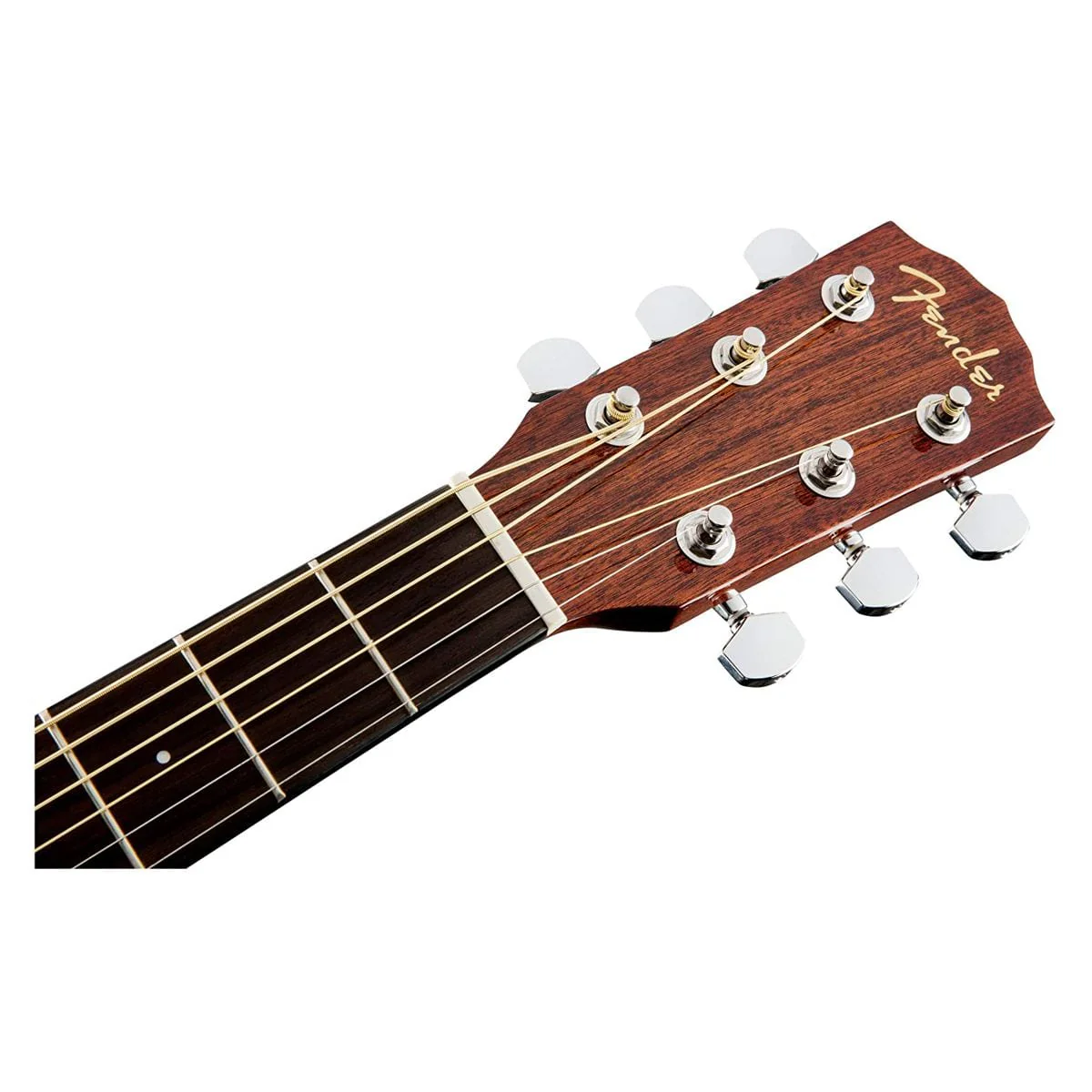 Fender CC-60S Concert Walnut 3 Colour Sunburst Guitar - Image 7
